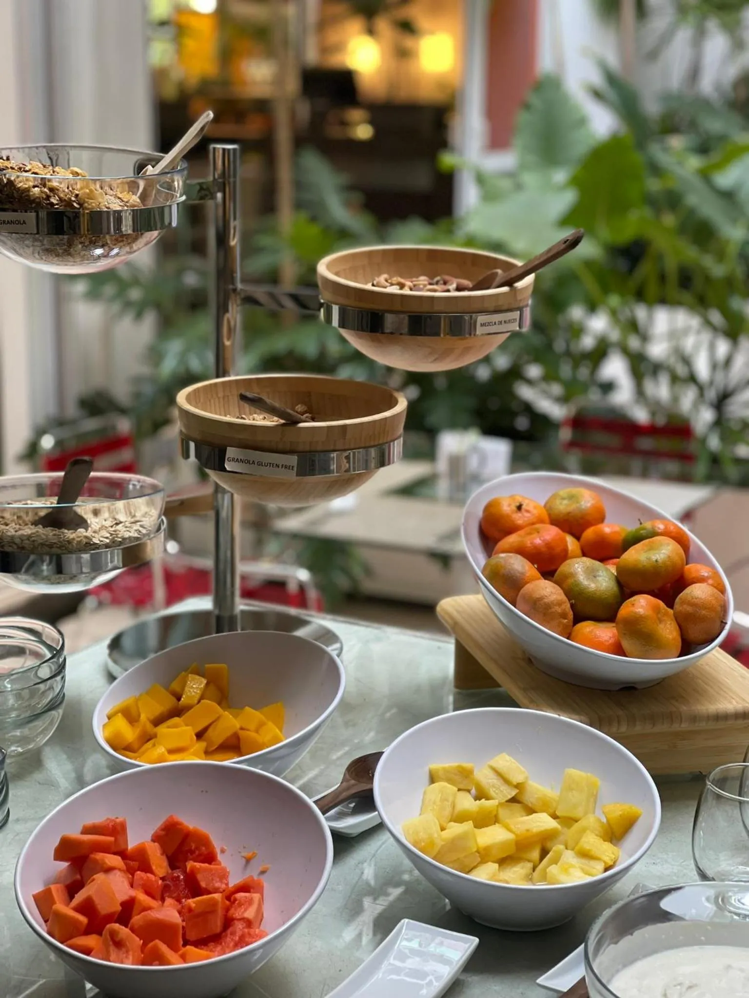 Food in Now Hotel Cali