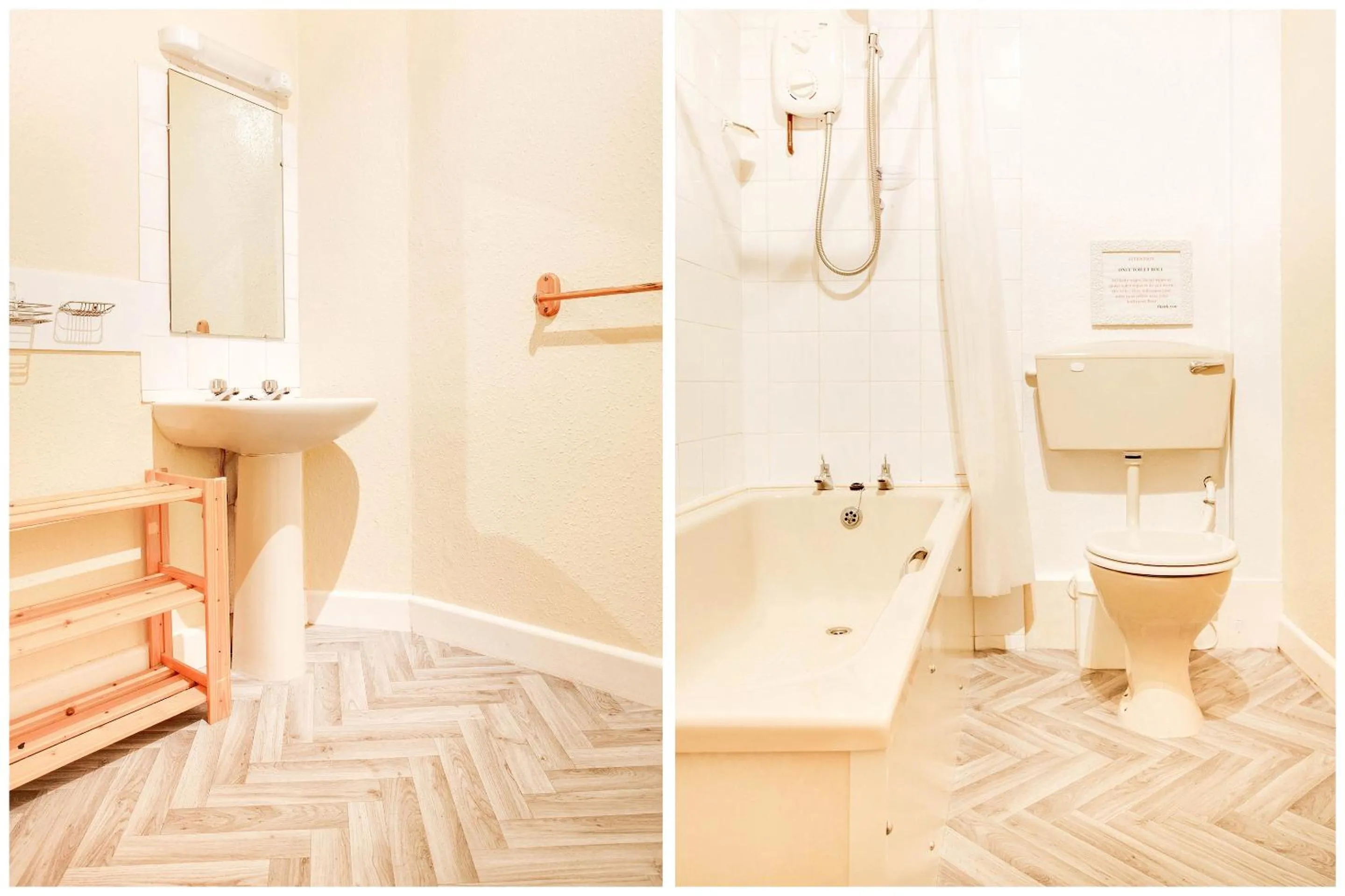 Bathroom in OYO Godolphin Arms Hotel