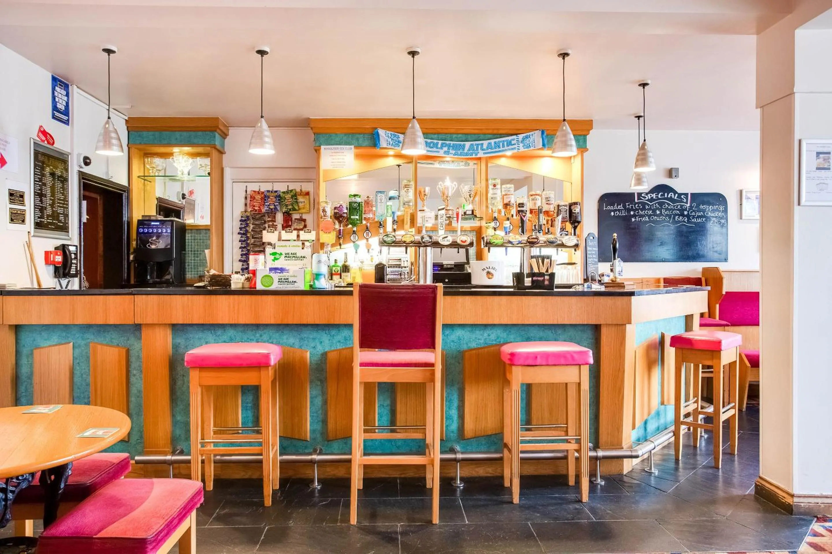 Restaurant/places to eat in OYO Godolphin Arms Hotel