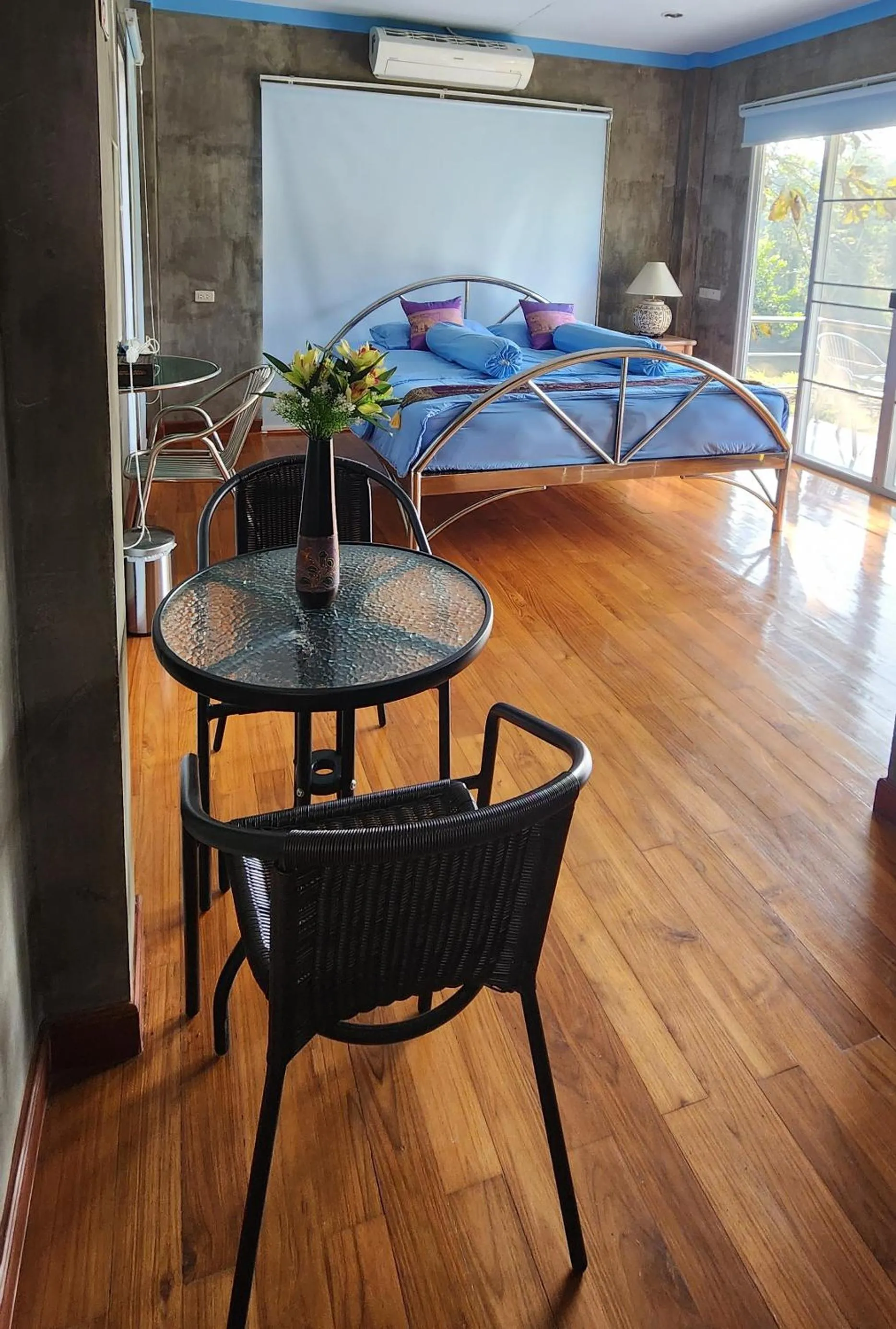 Bed in Rimtharnn Homestay Maewin