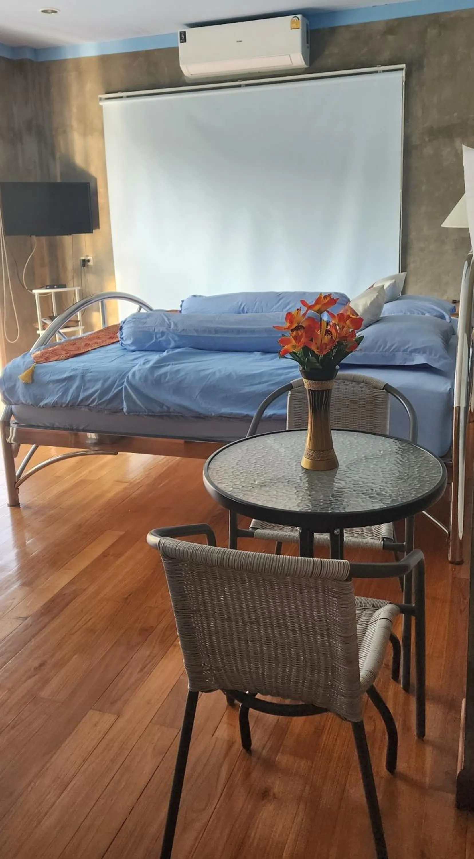 Bed in Rimtharnn Homestay Maewin