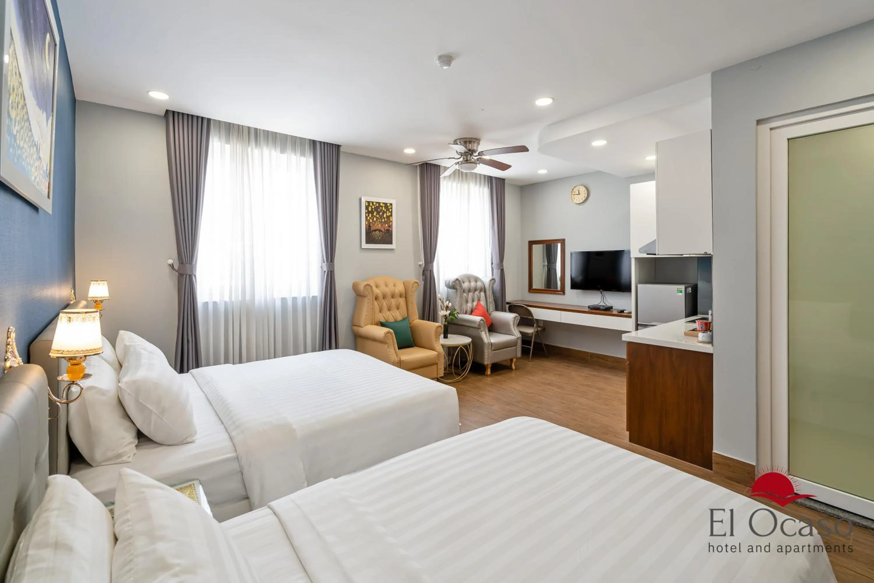 Photo of the whole room, Bed in El Ocaso Hotel and Apartments