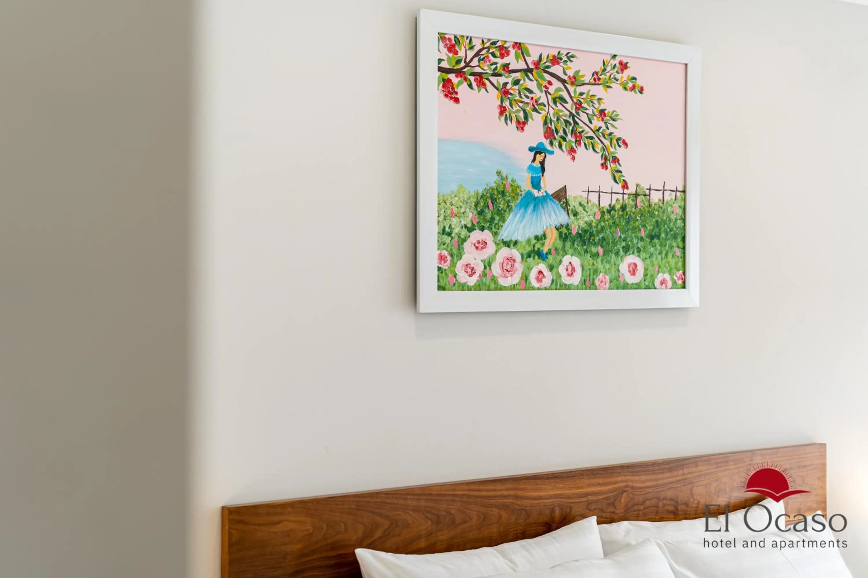 Bed in El Ocaso Hotel and Apartments