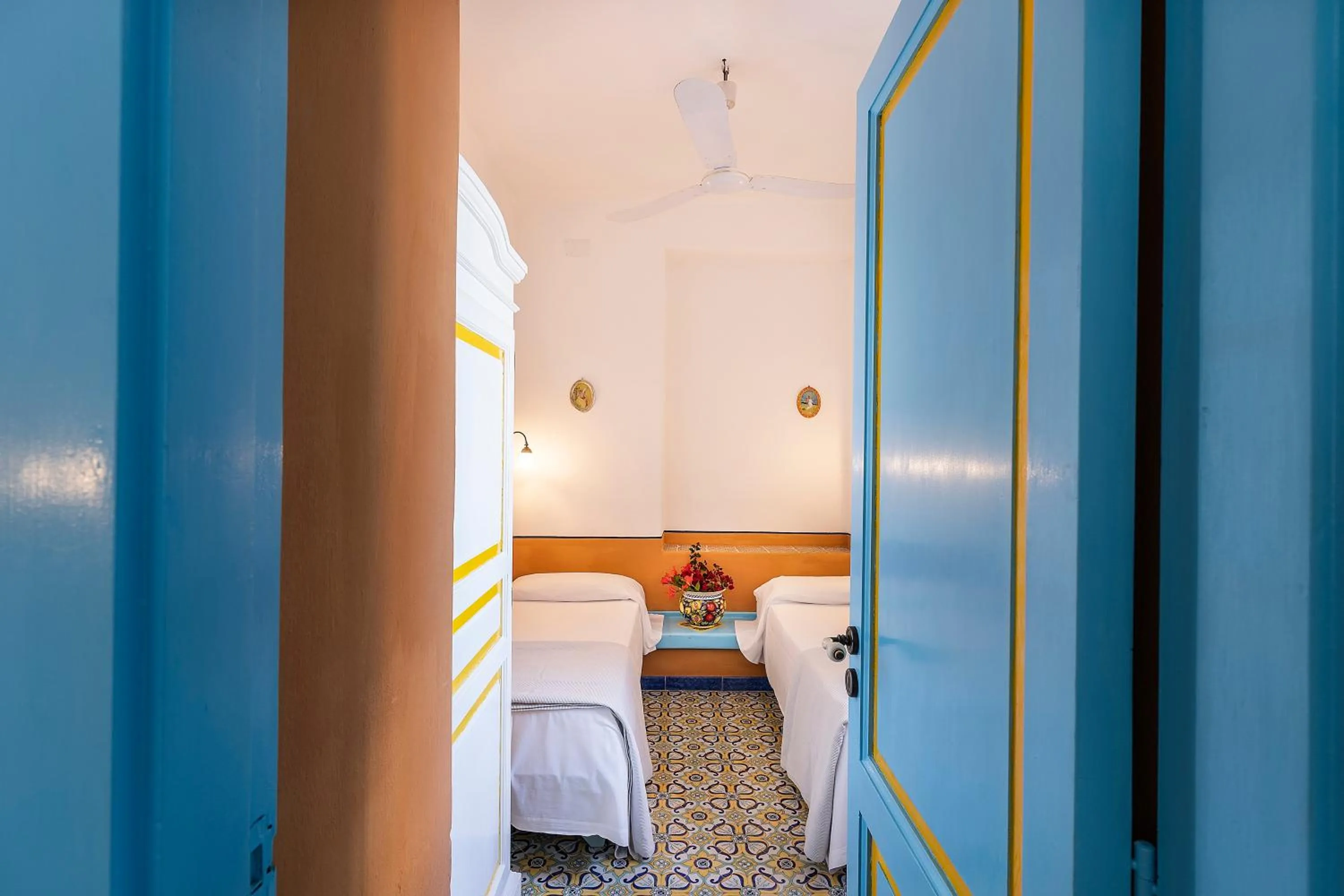 Bed in Hotel Mamma Santina