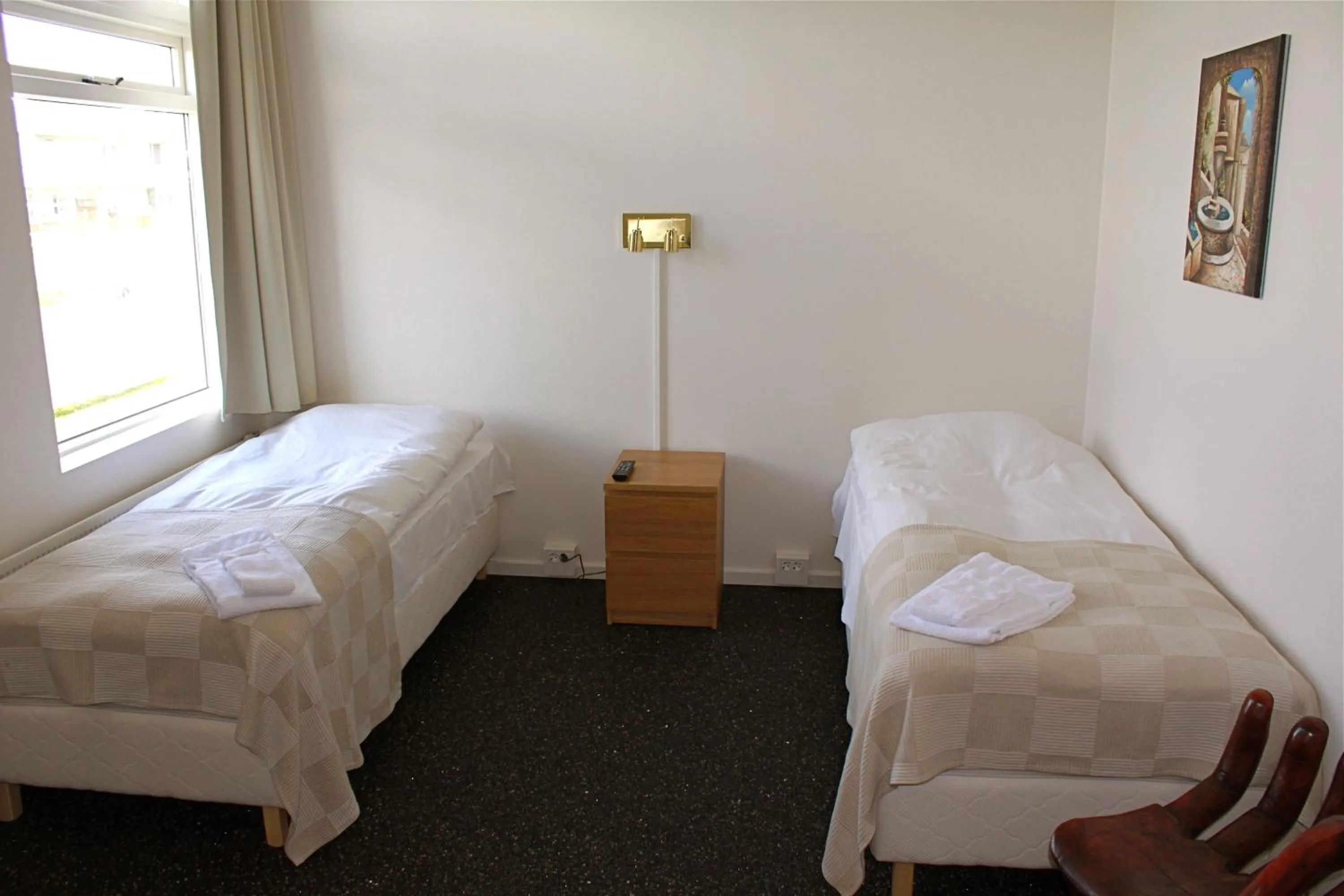 Bed in Höfn Inn Guesthouse