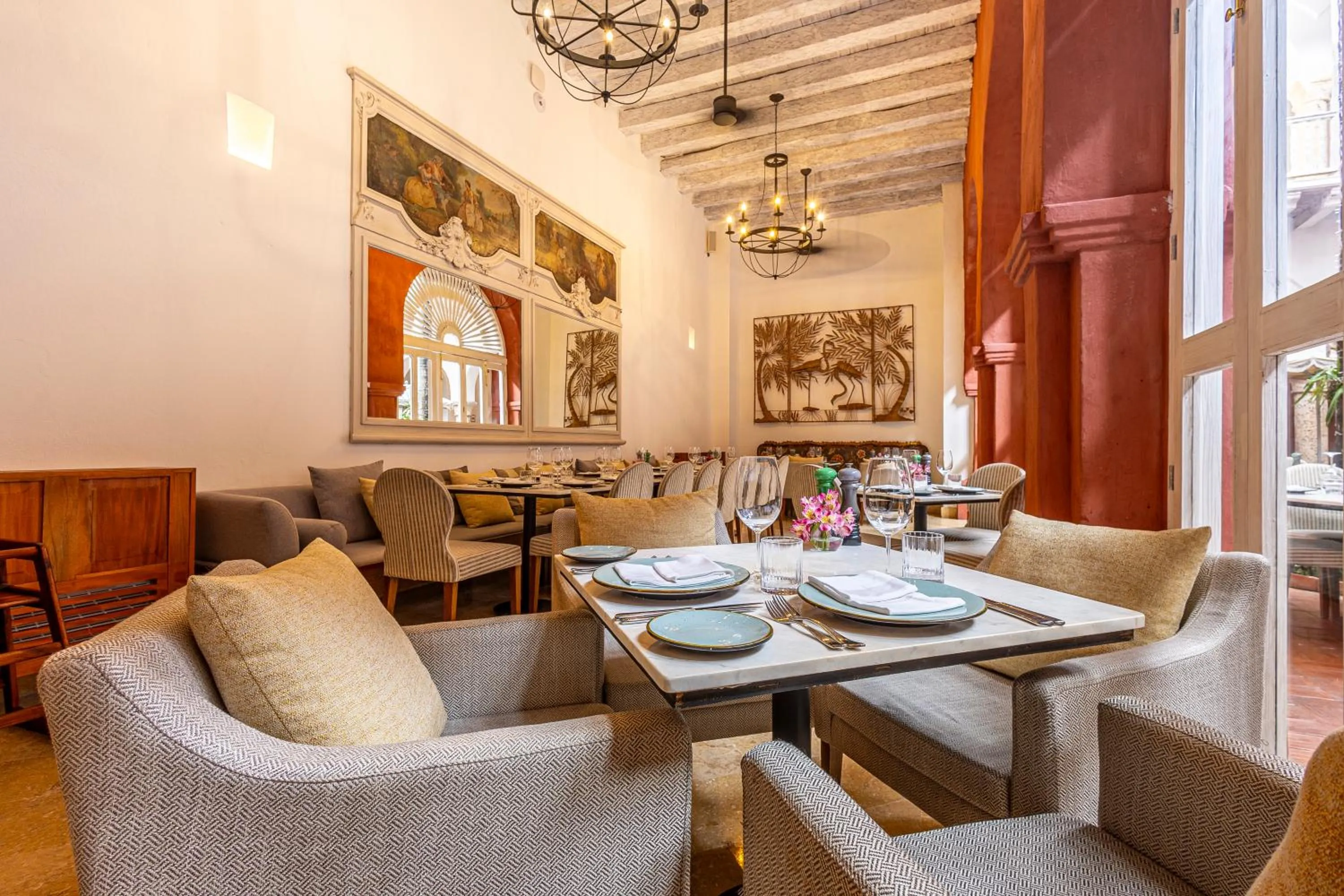 Restaurant/places to eat in Casa Pestagua Relais Châteaux