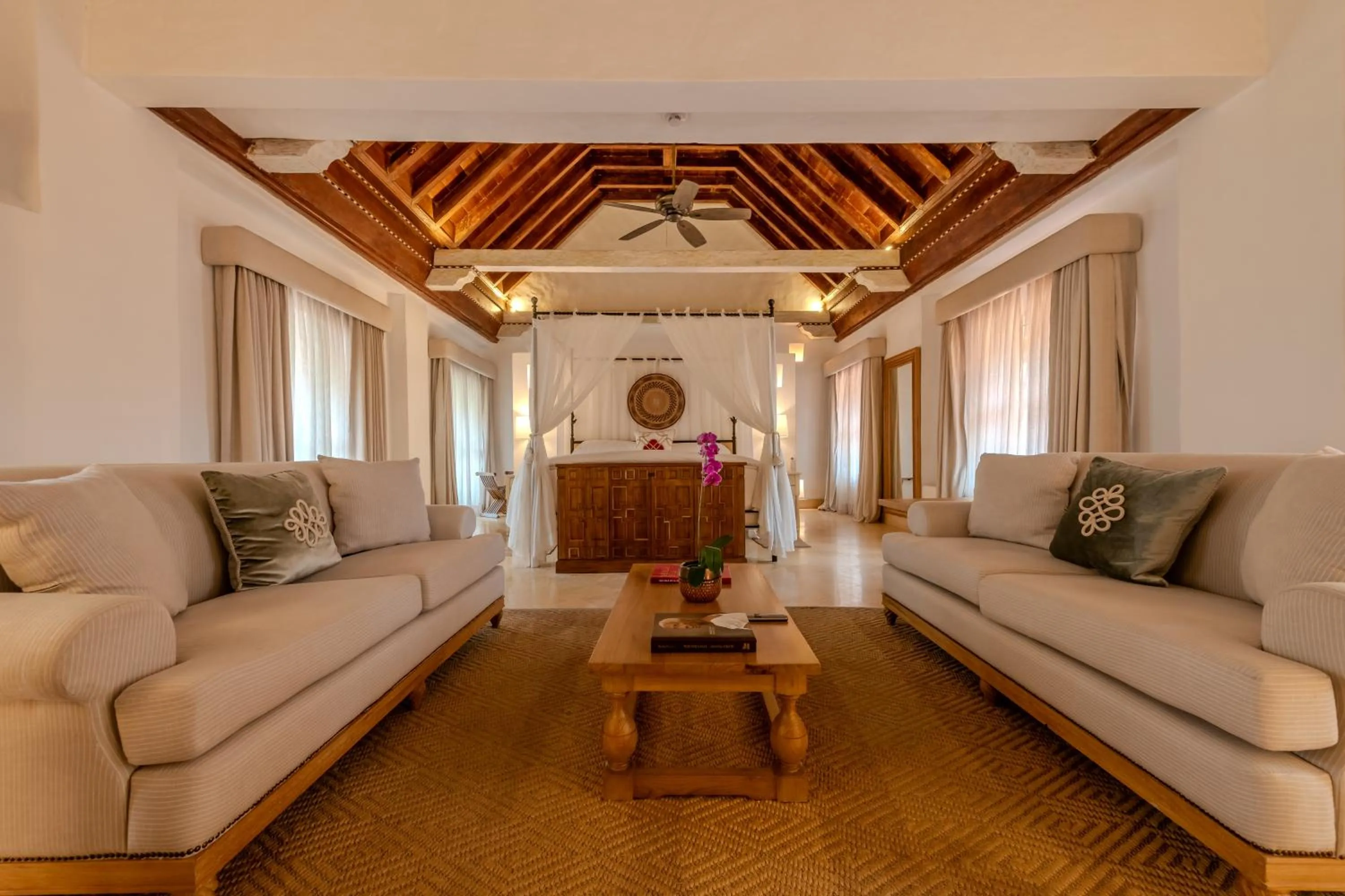 Living room in Casa Pestagua Relais Châteaux