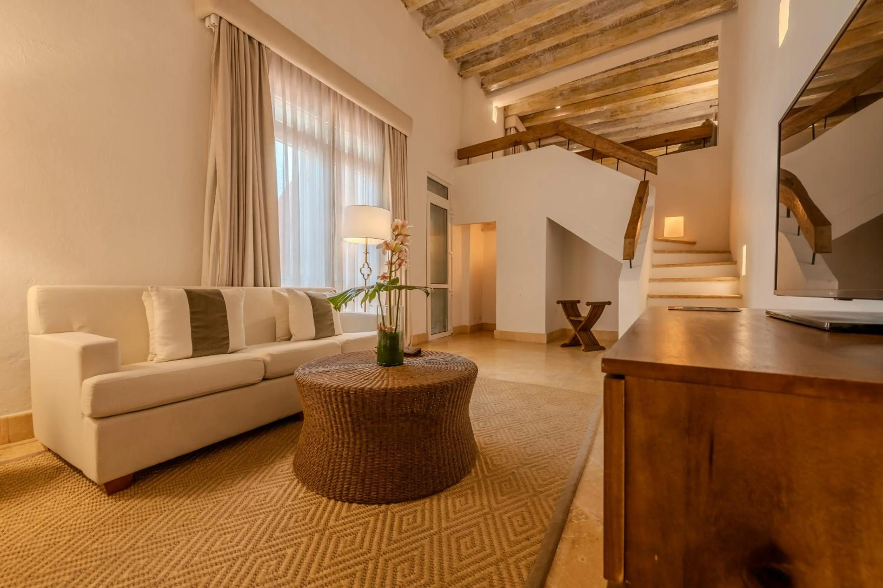 Living room in Casa Pestagua Relais Châteaux