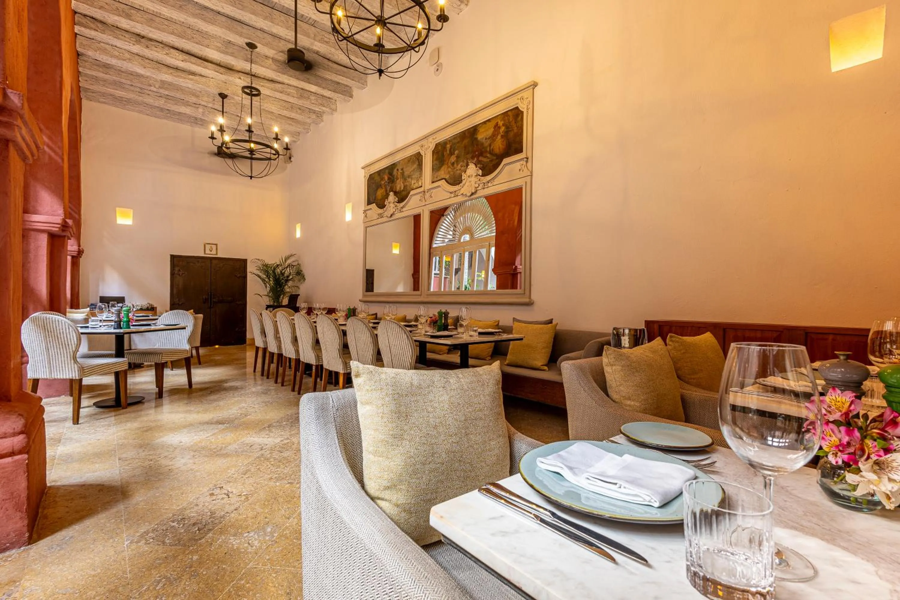 Restaurant/places to eat in Casa Pestagua Relais Châteaux