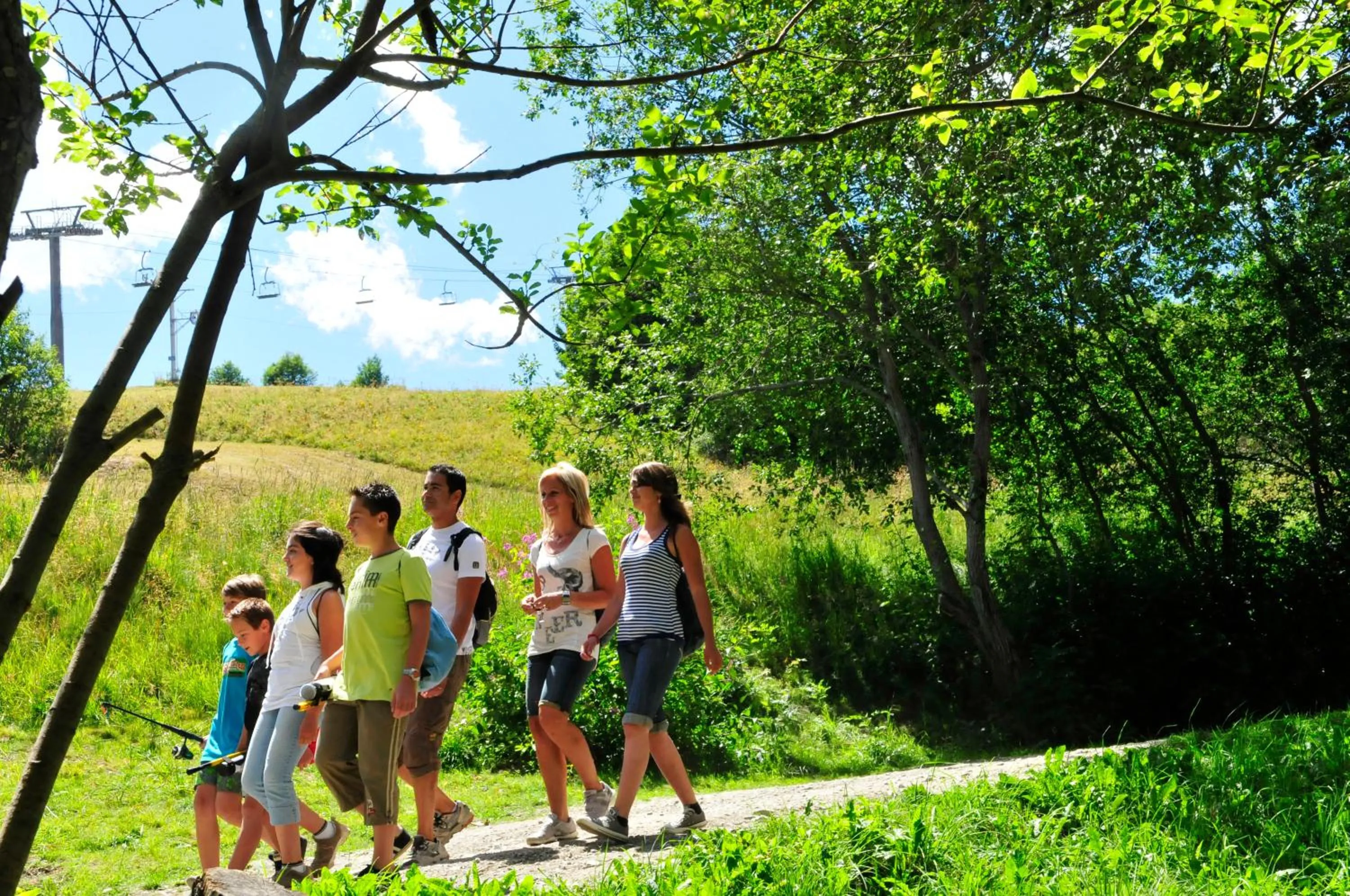 Natural landscape in Résidence Goélia Les Terrasses du Corbier