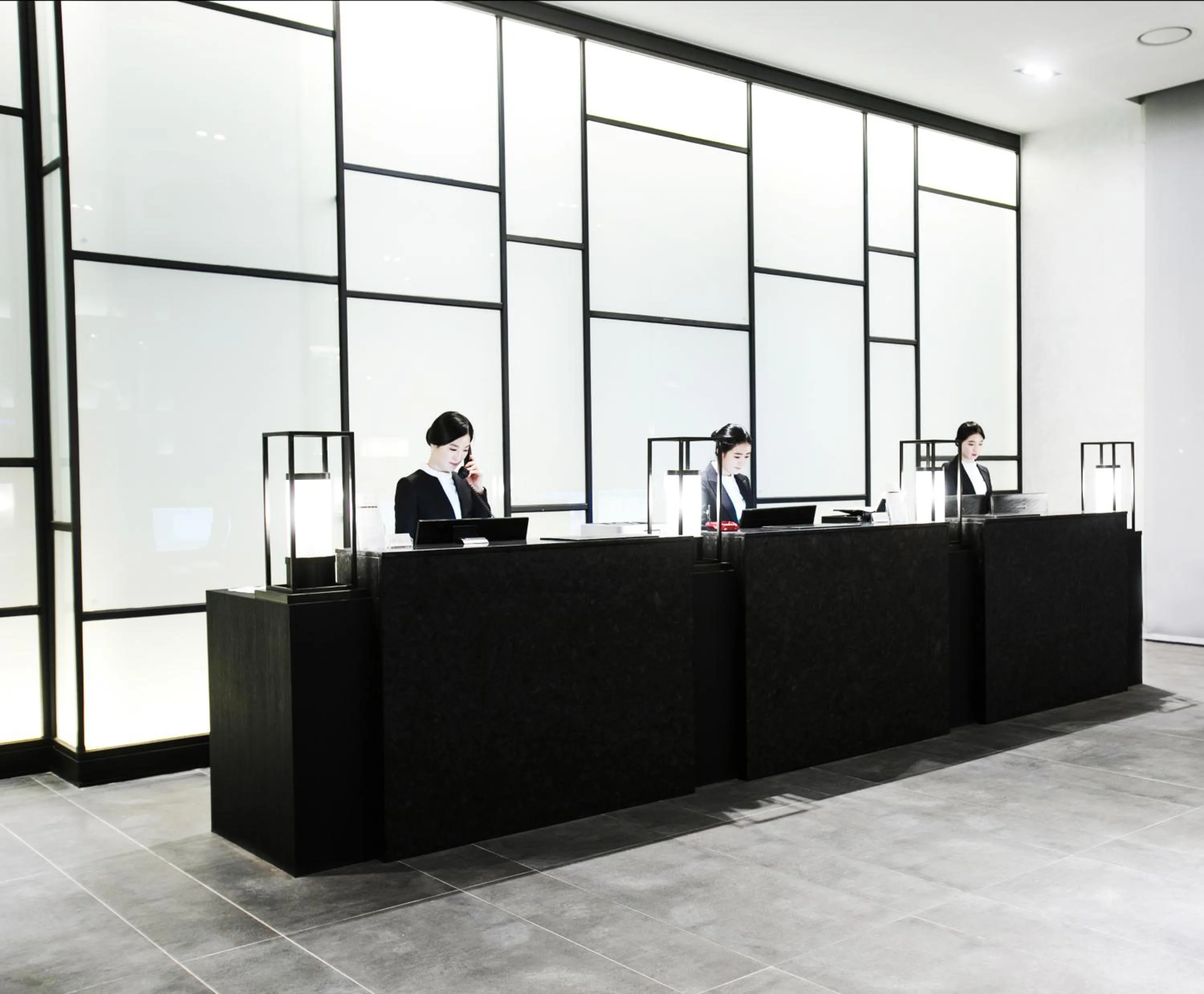 Lobby or reception in Sky View Hotel