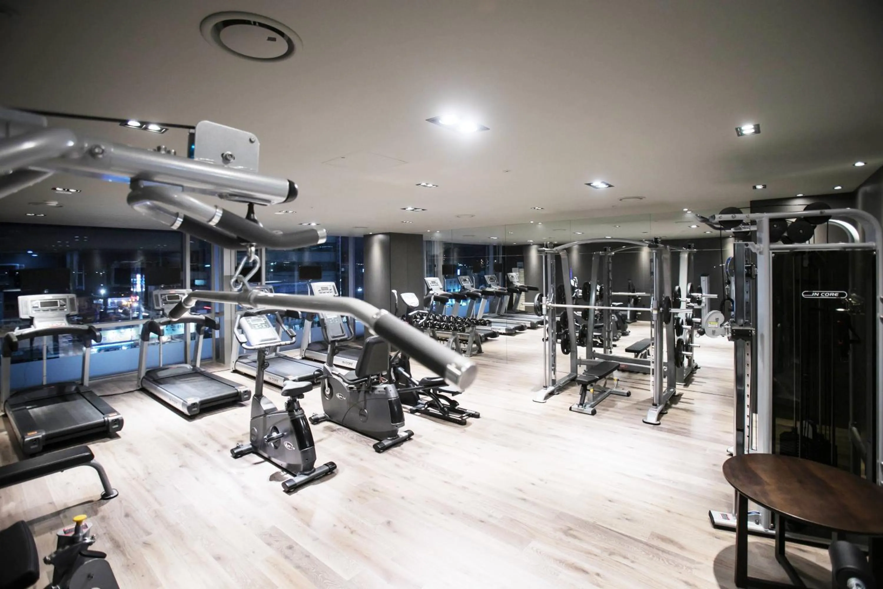 Fitness centre/facilities in Sky View Hotel