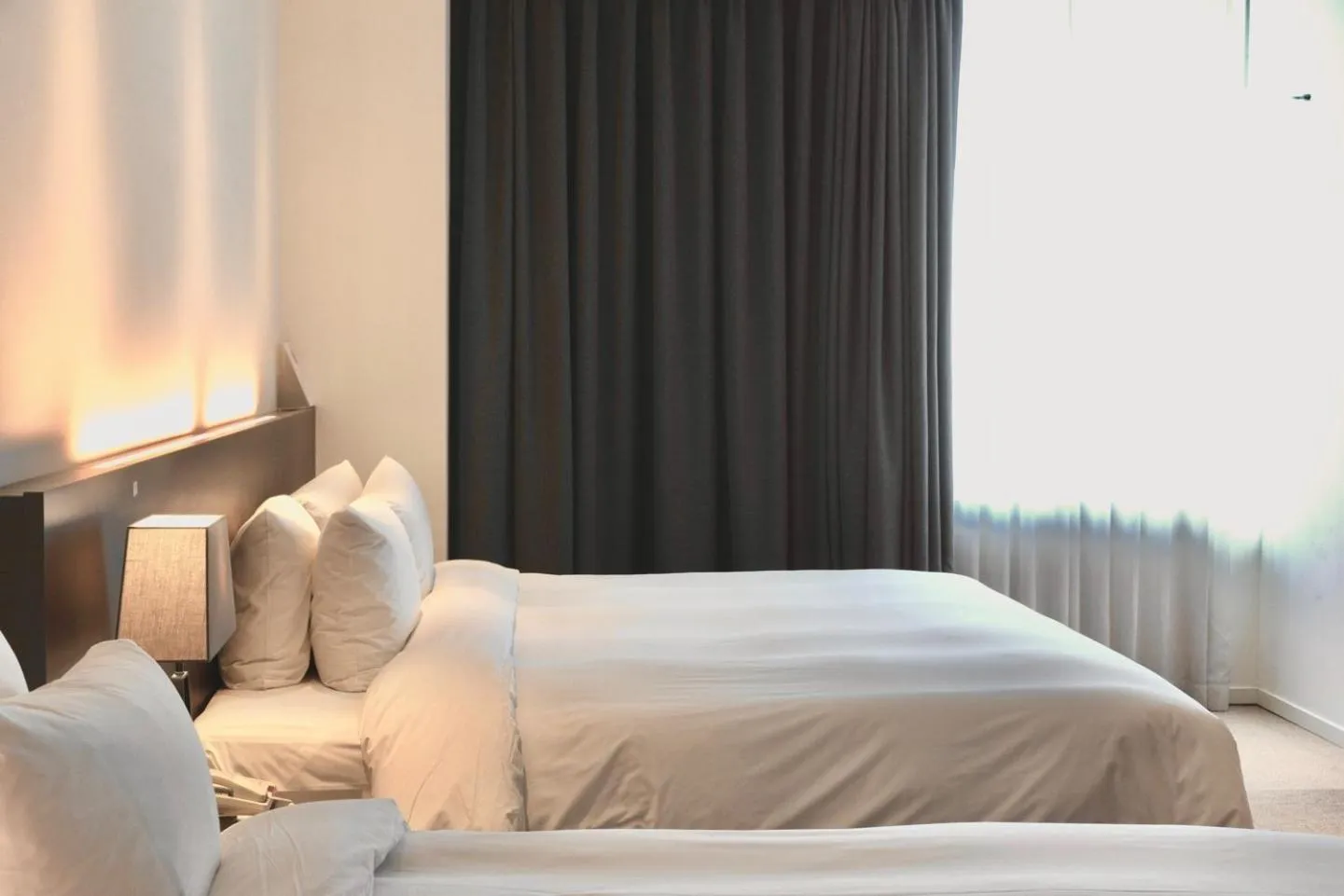 Bed in Sky View Hotel