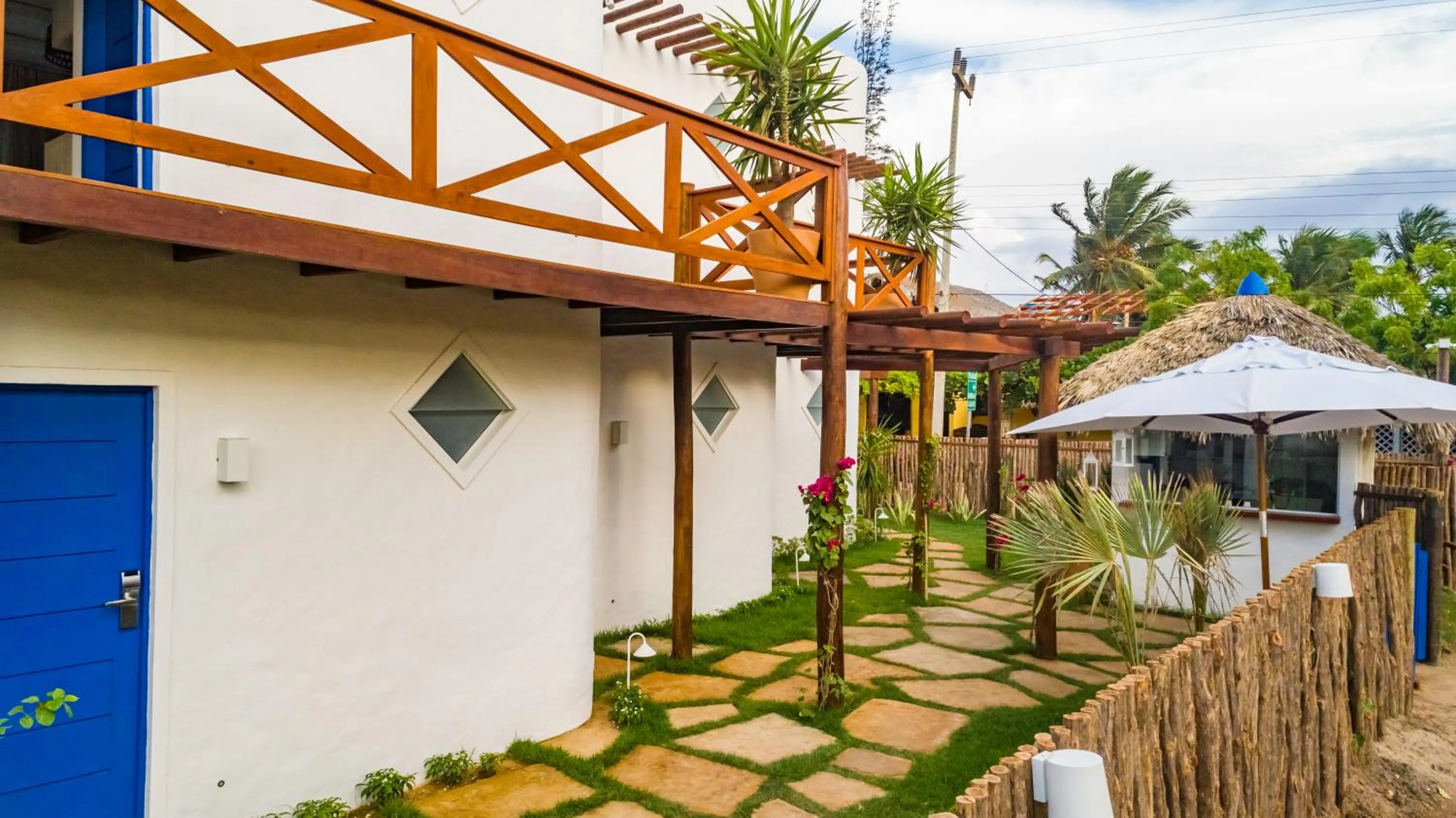 Property building in La Plage Hotel Boutique