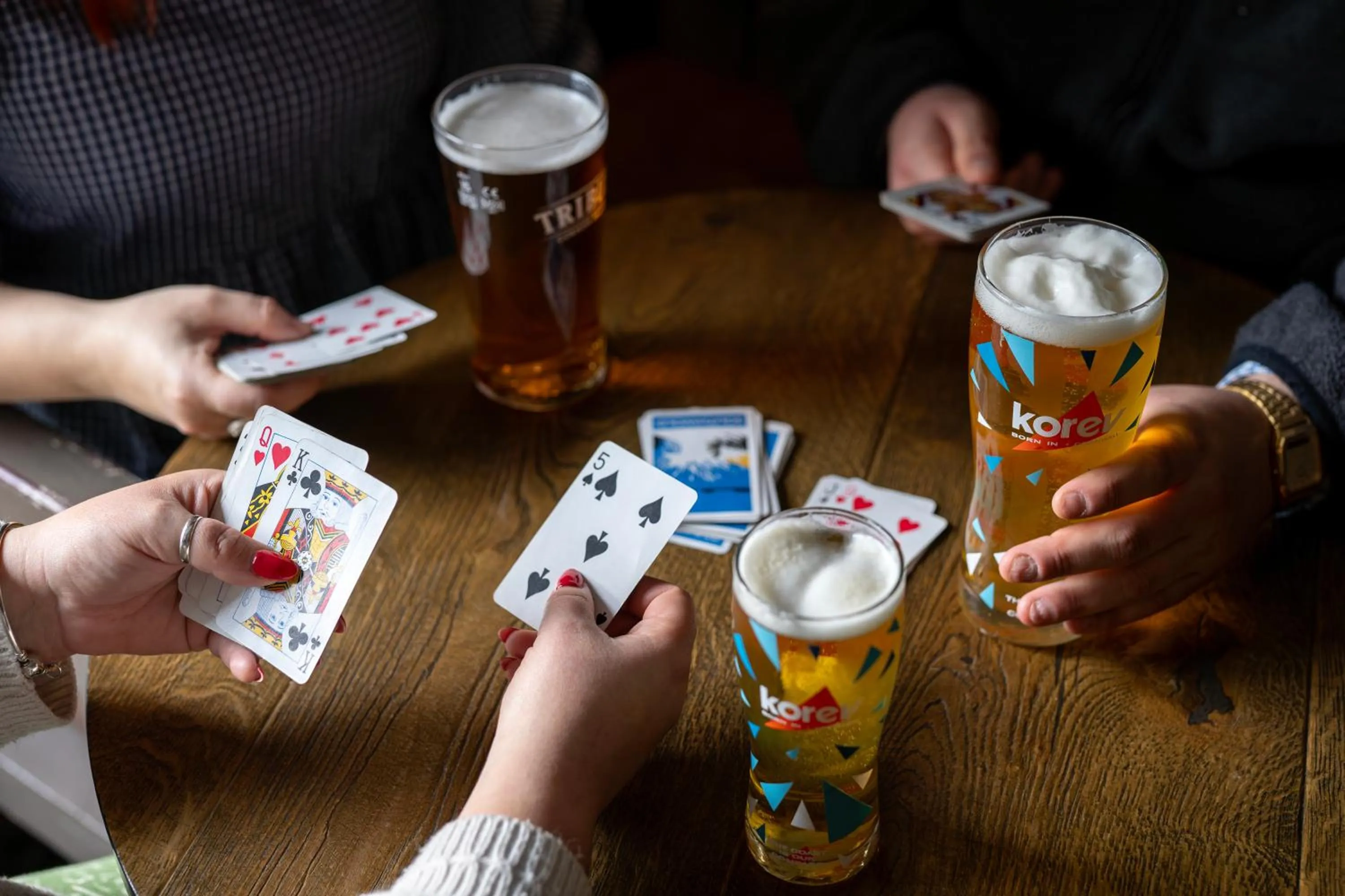 Lounge or bar in Port Gaverne Hotel