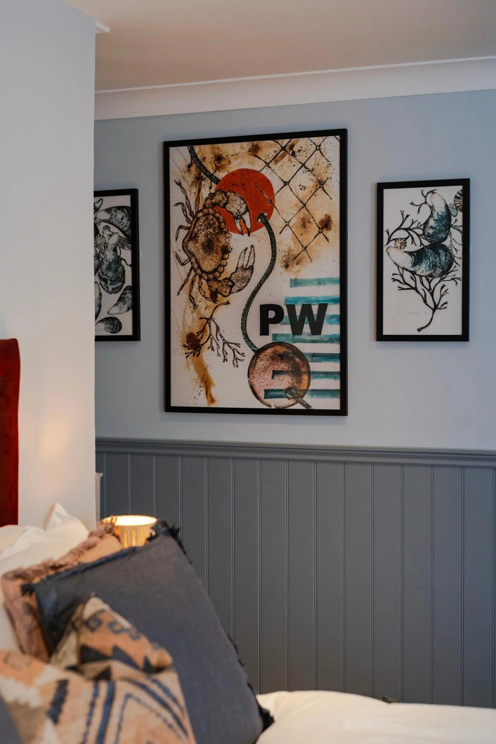 Bedroom, Bed in Port Gaverne Hotel