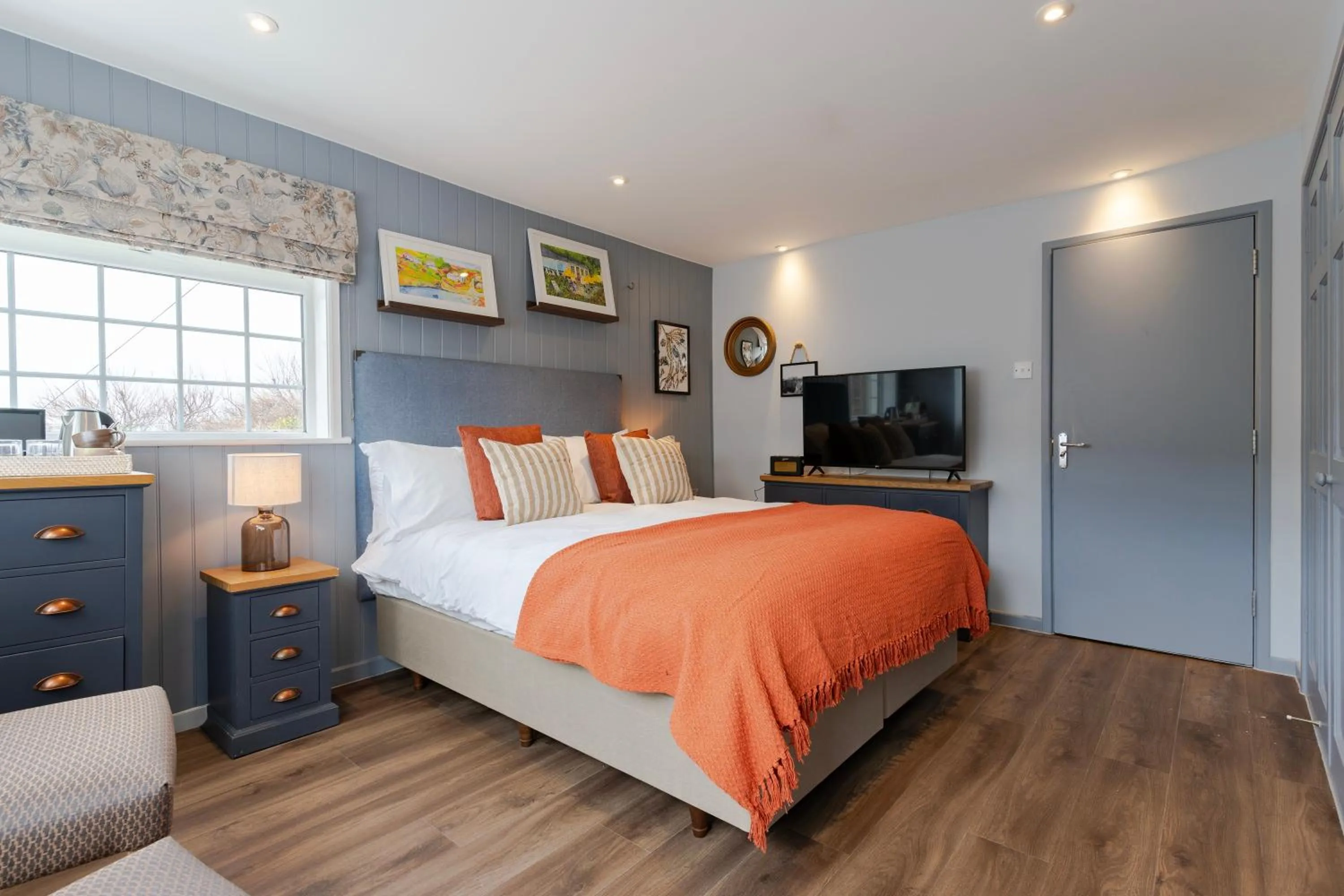 Bed in Port Gaverne Hotel