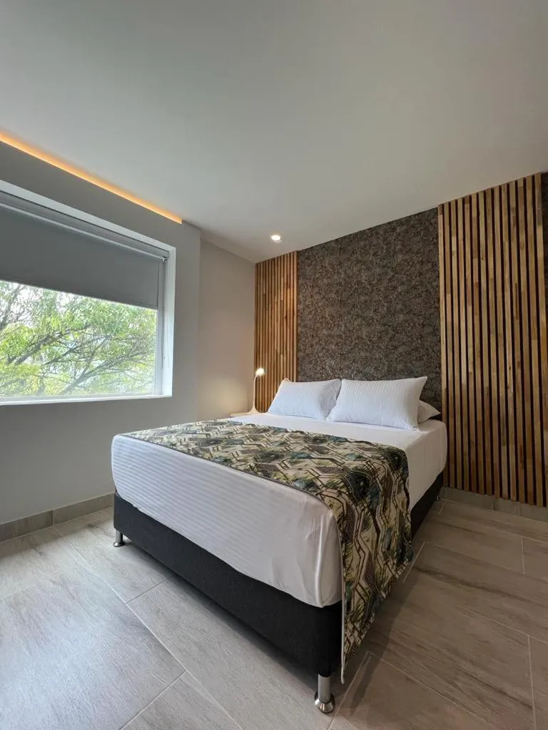 Bed in Hotel Mediterraneo