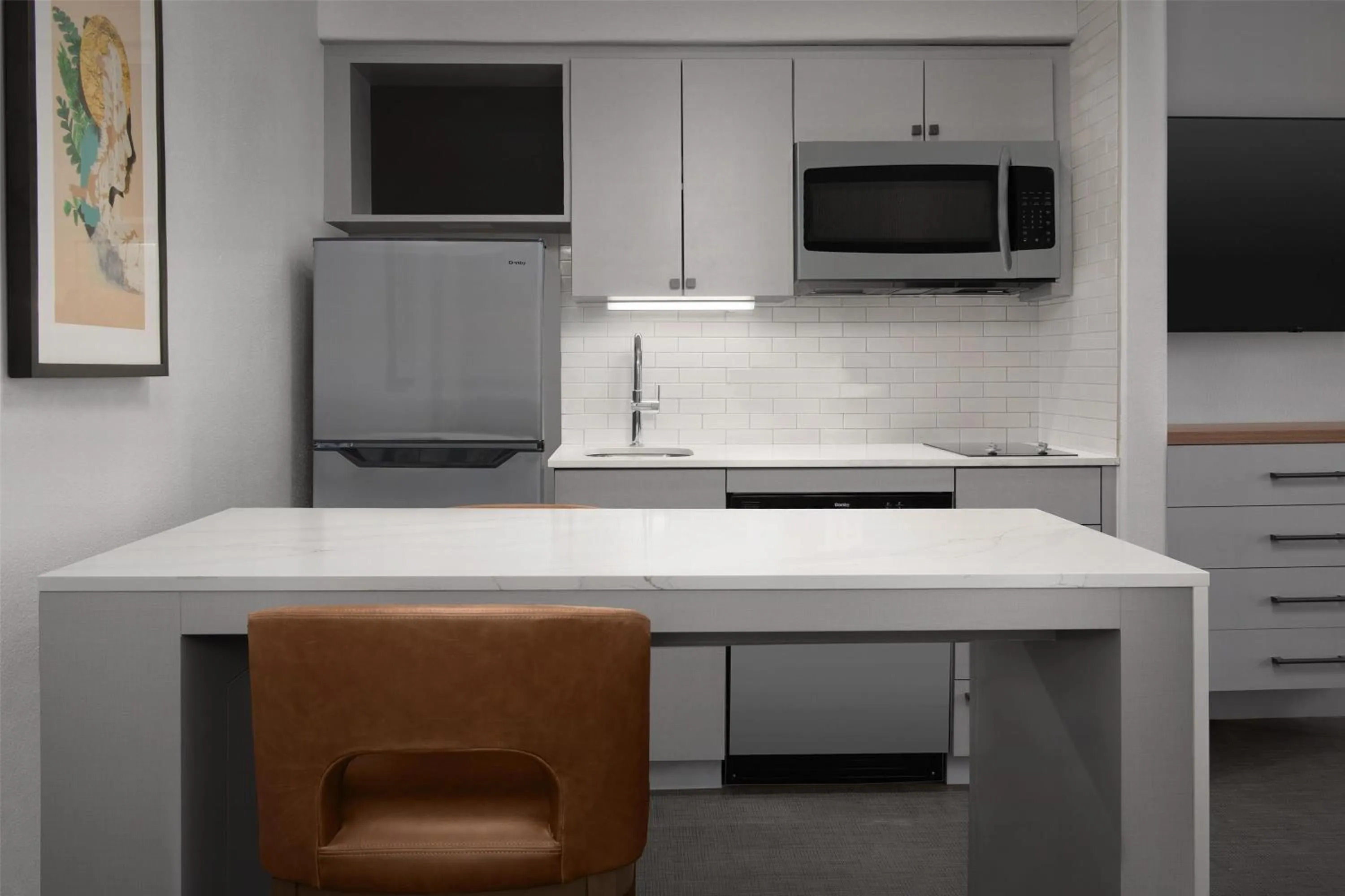 Kitchen or kitchenette in Homewood Suites by Hilton Vancouver / Portland