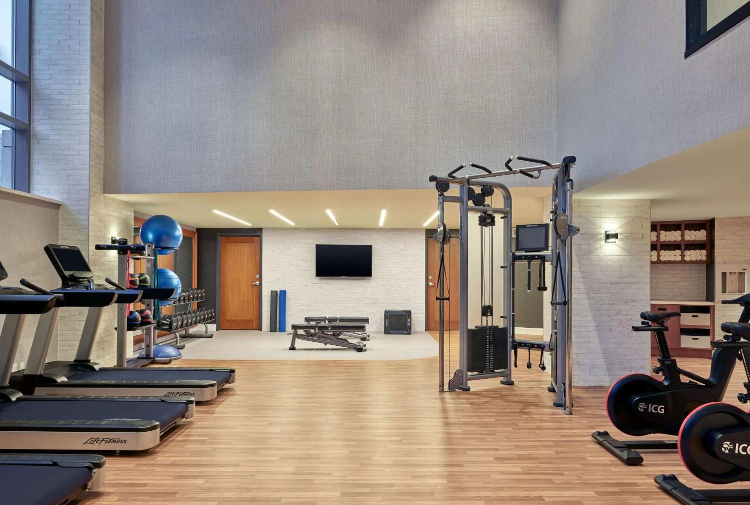 Fitness centre/facilities in Embassy Suites by Hilton Washington DC Convention Center