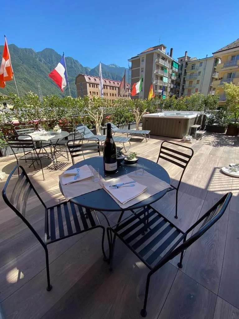 Solarium in Hotel Ristorante Eurossola