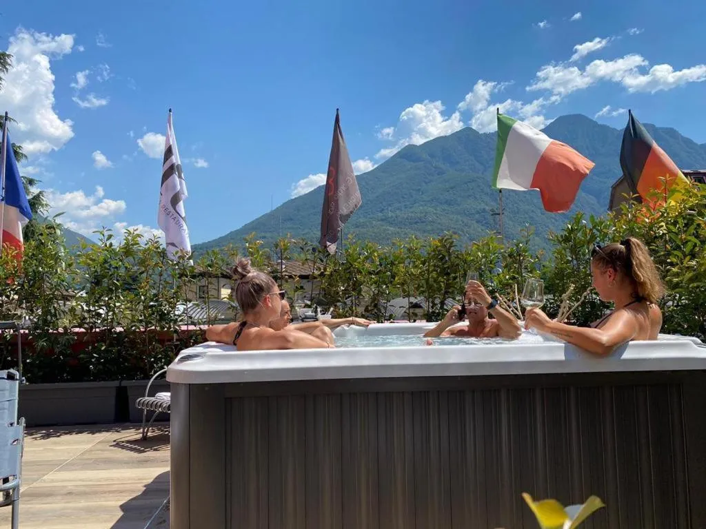 Solarium in Hotel Ristorante Eurossola