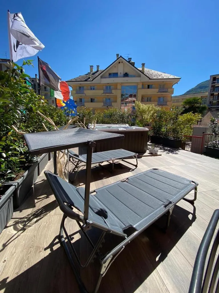 Solarium in Hotel Ristorante Eurossola