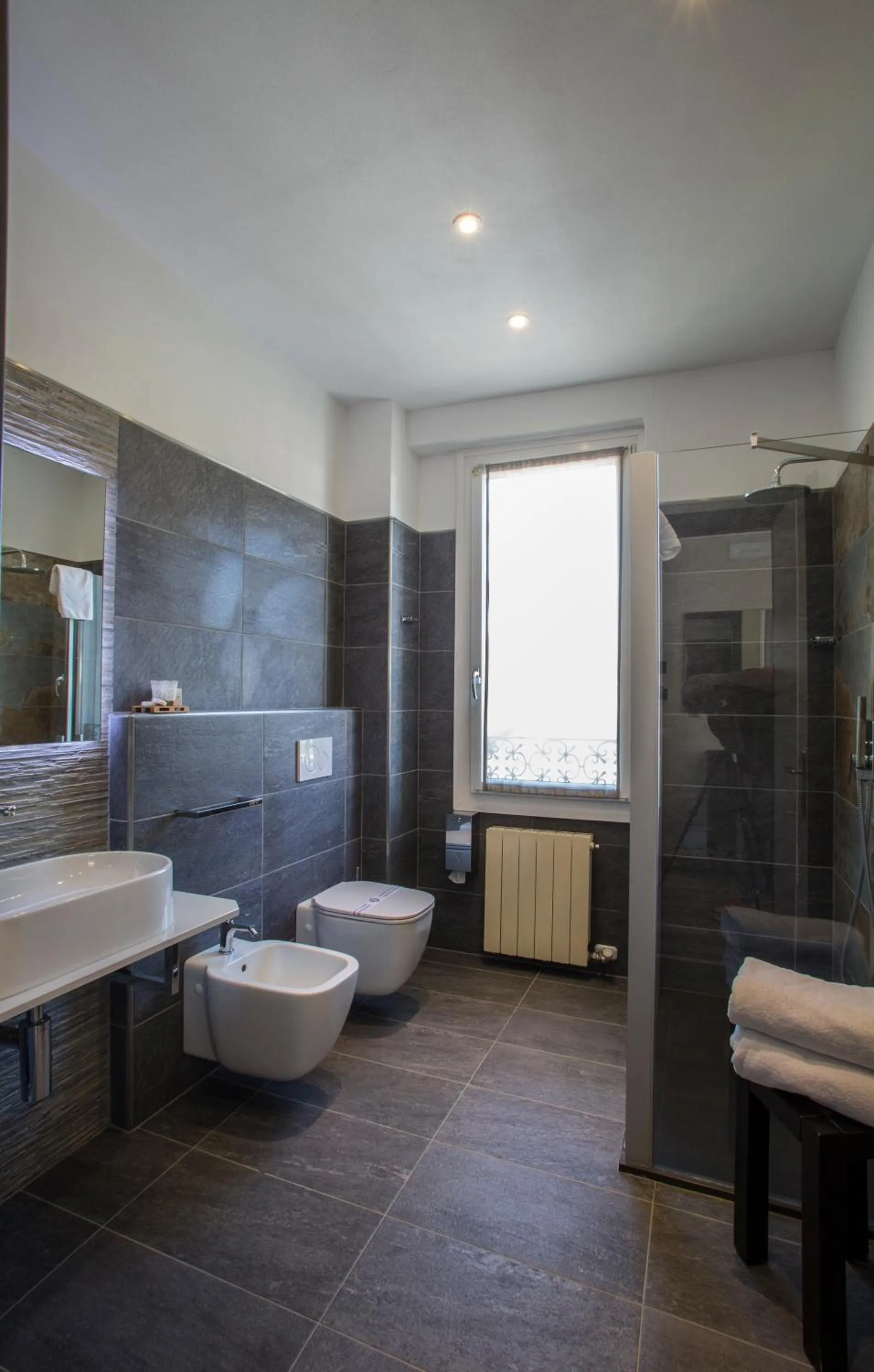 Shower in Hotel Ristorante Eurossola