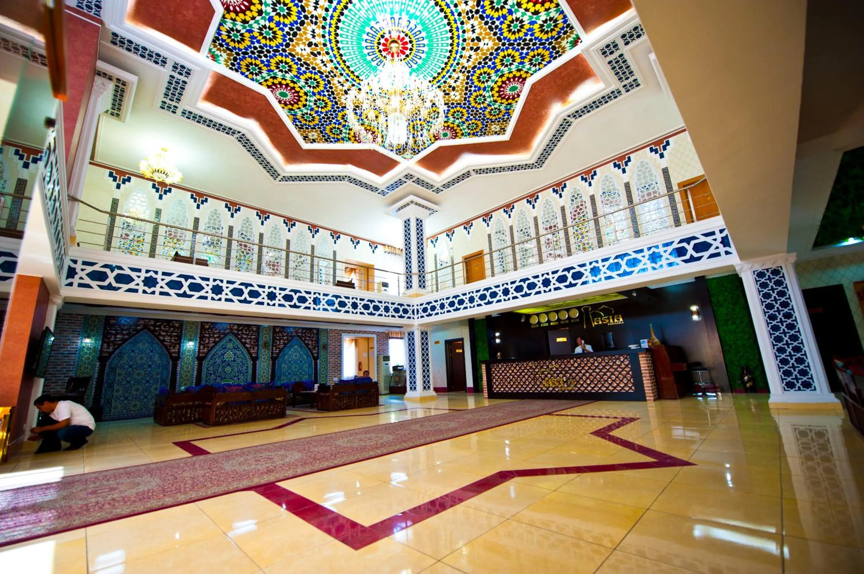 Property building in Hotel Asia Bukhara