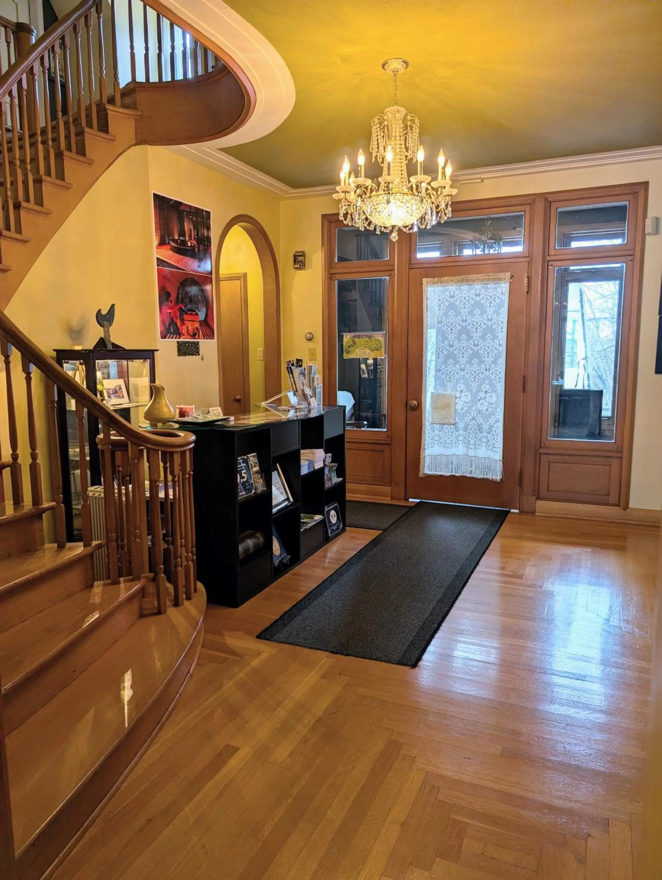 Lobby or reception in Chateau Murdock Gite