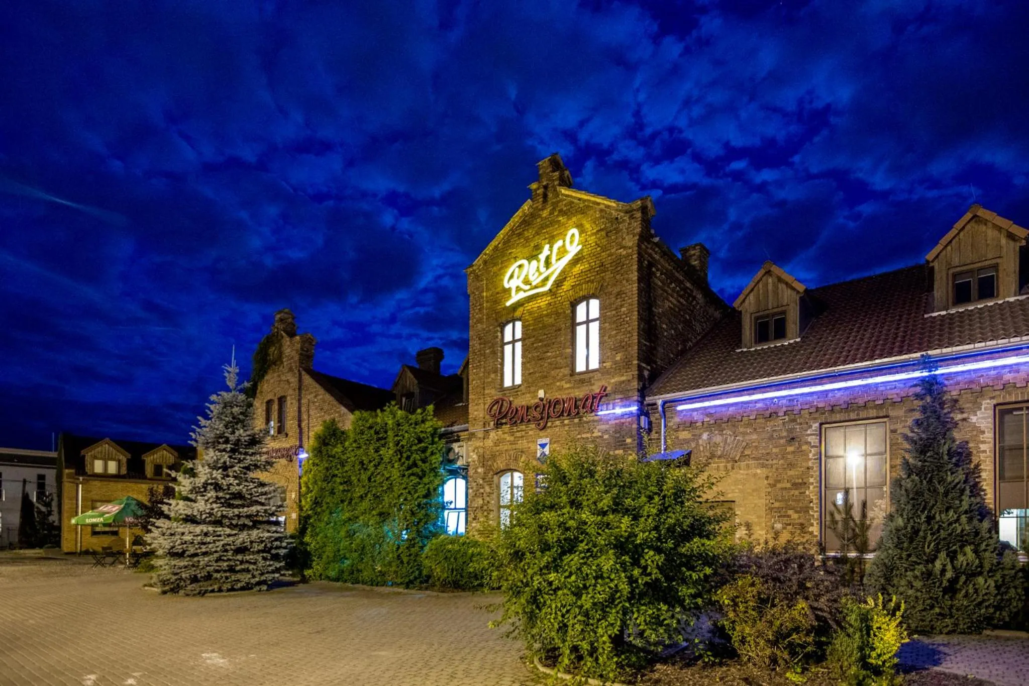 Property building in Pensjonat Retro