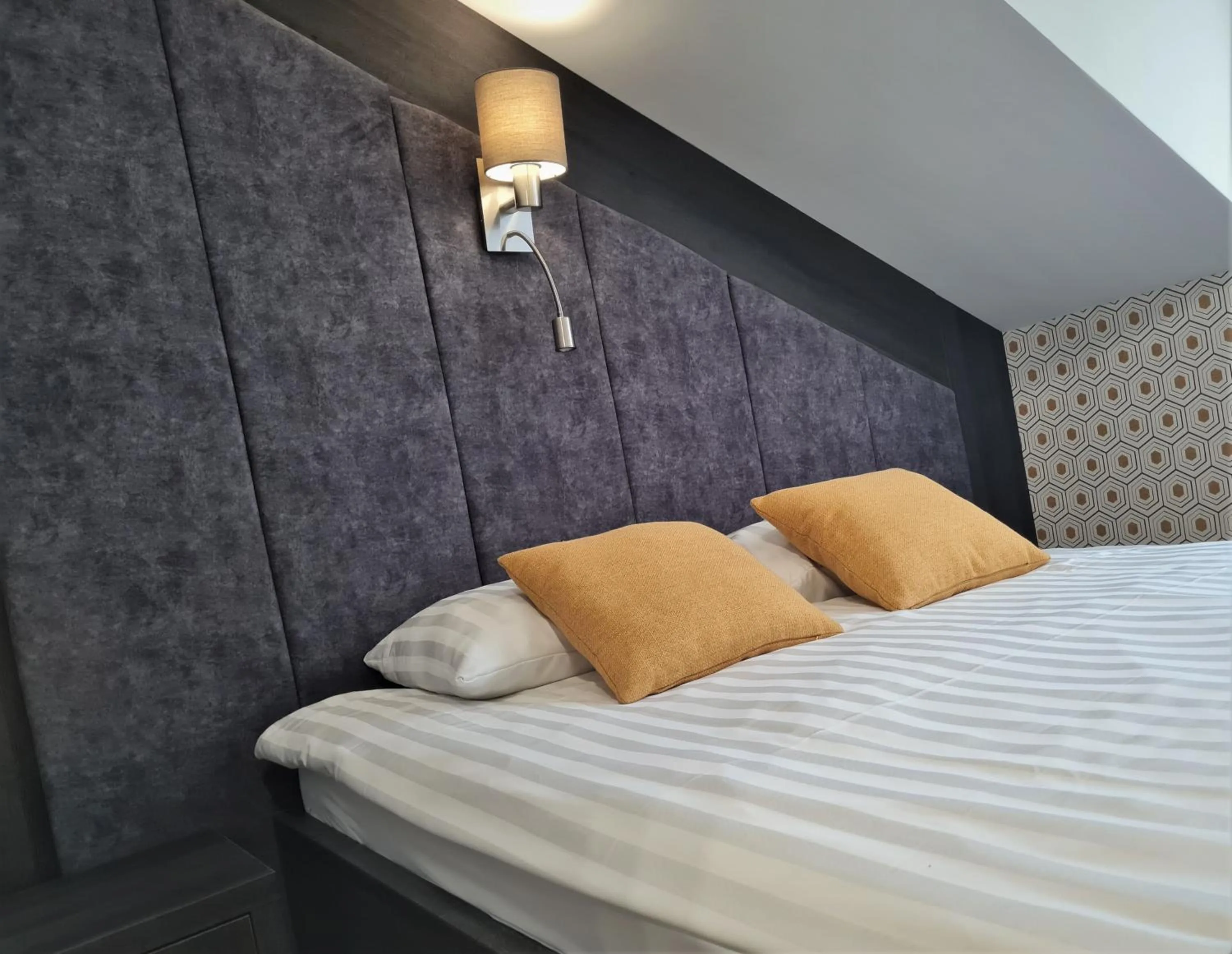 Bed in Pensjonat Retro