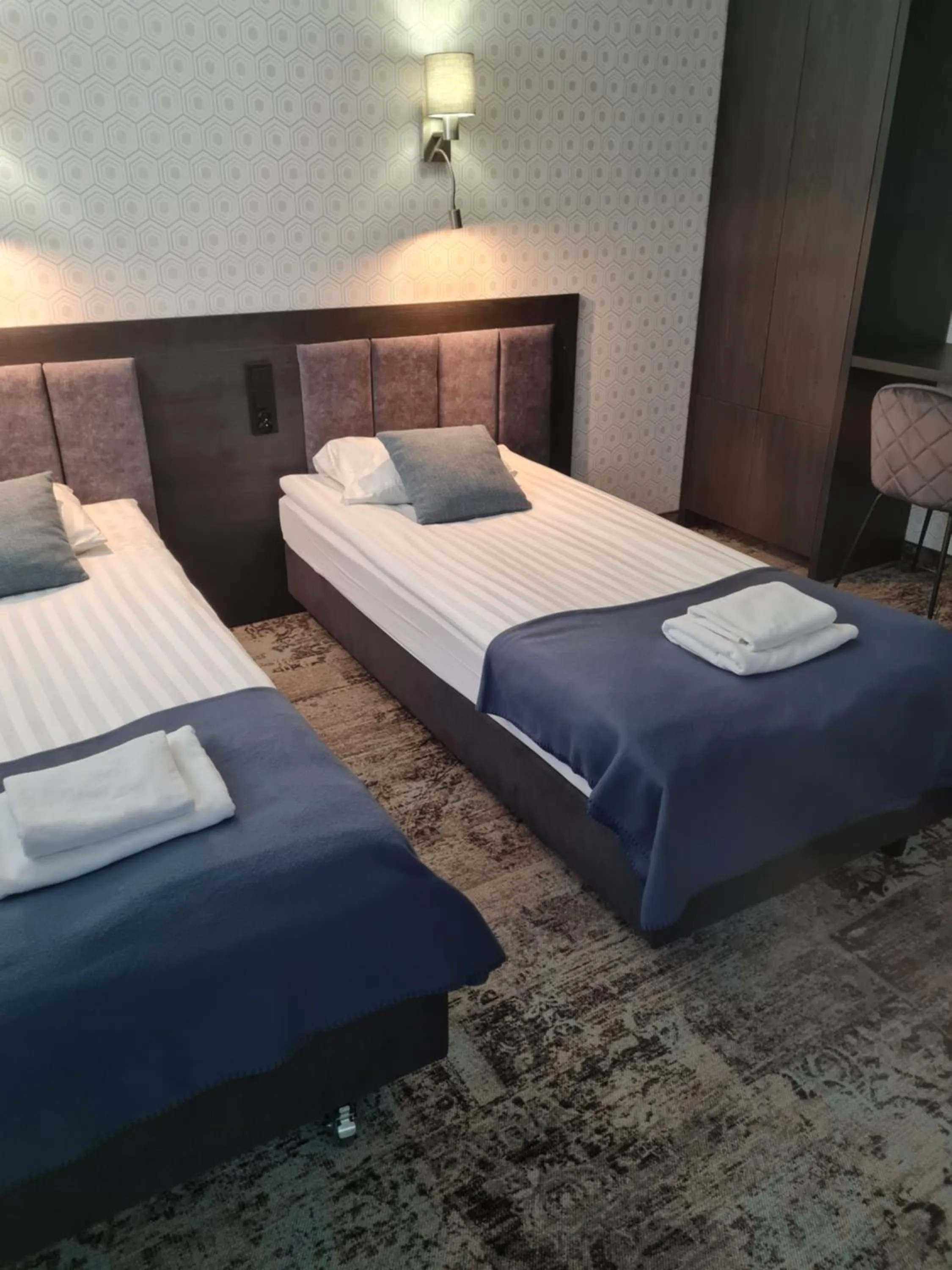 Bed in Pensjonat Retro