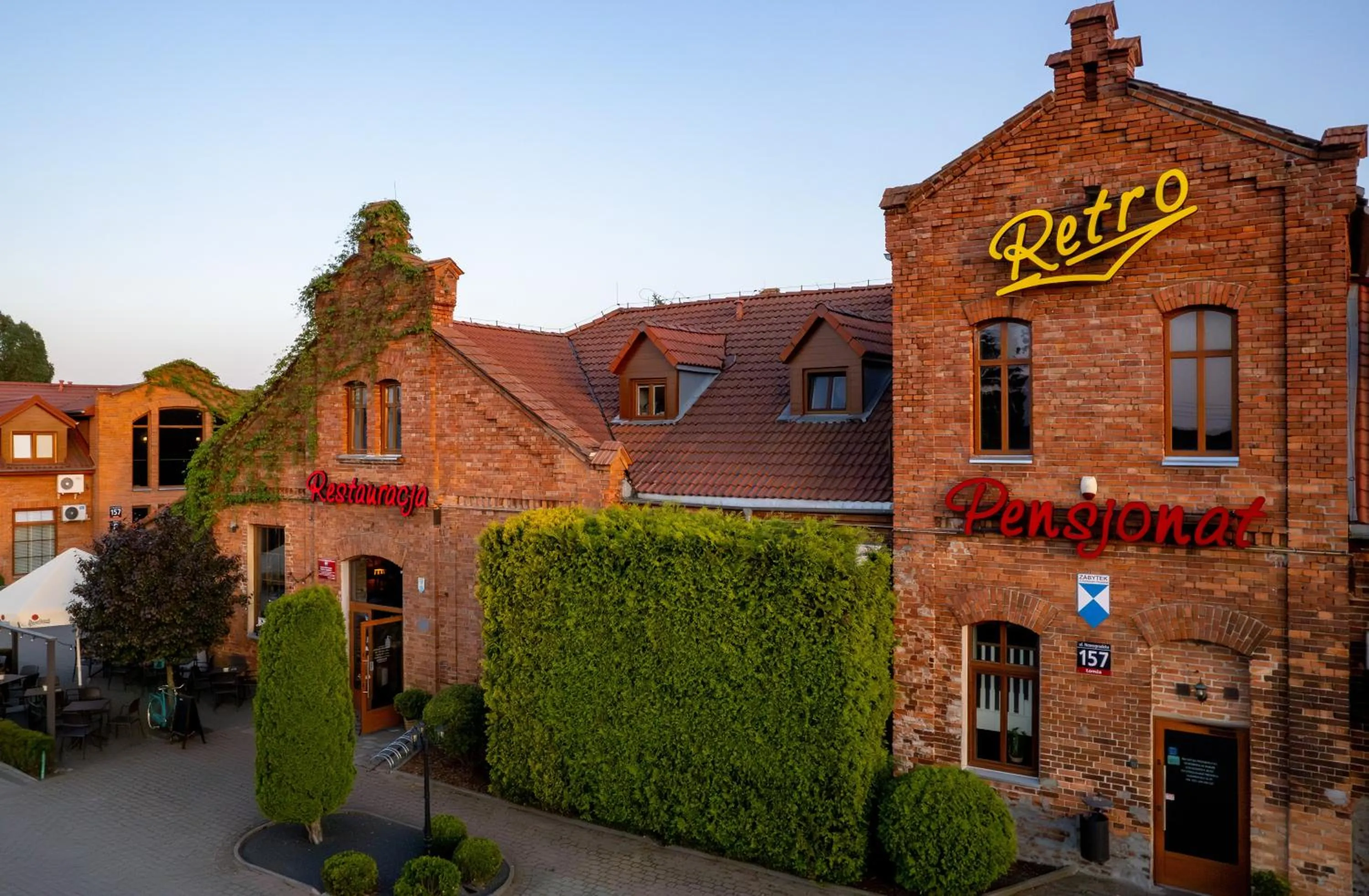 Property building in Pensjonat Retro