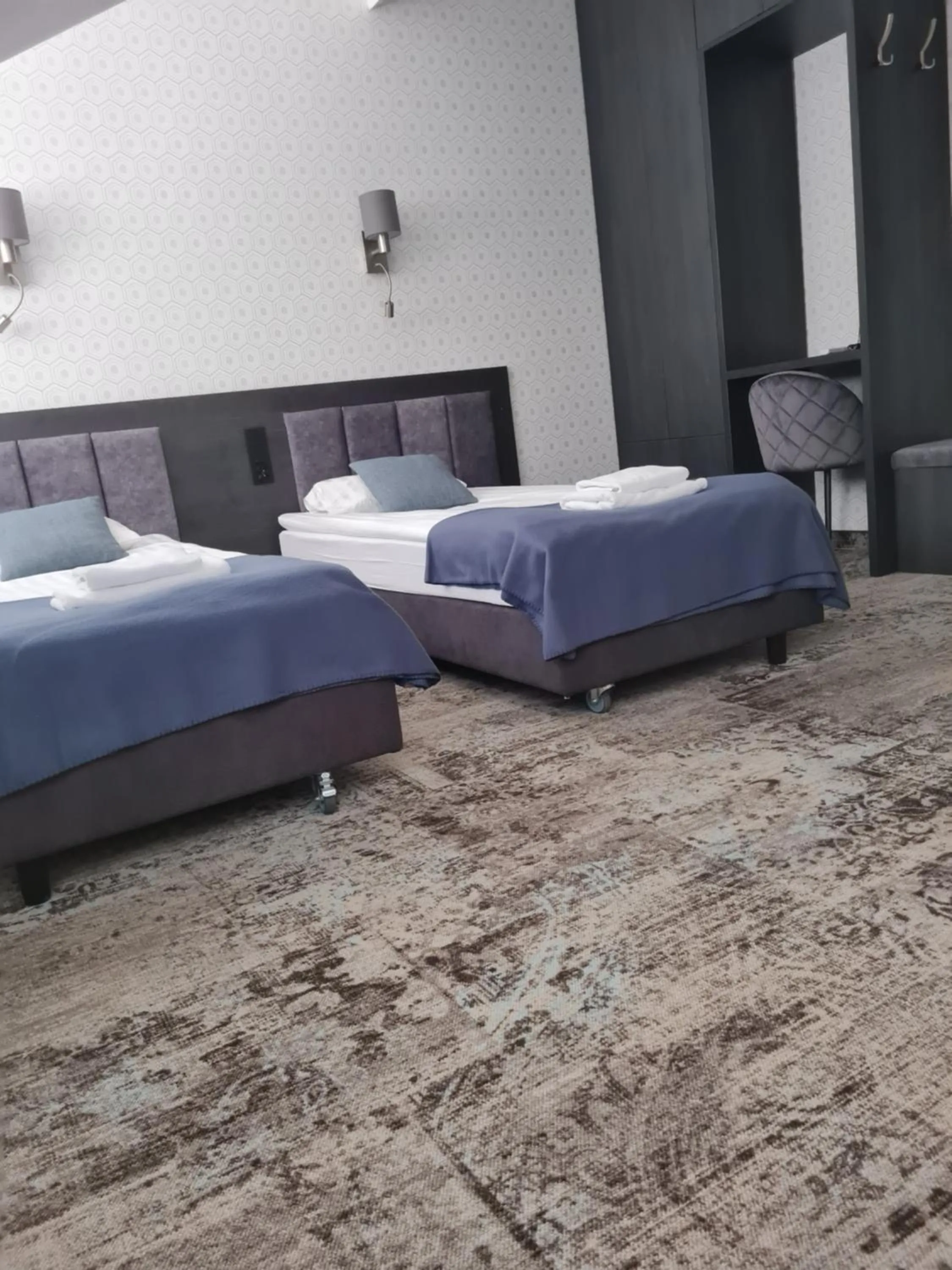 Bed in Pensjonat Retro