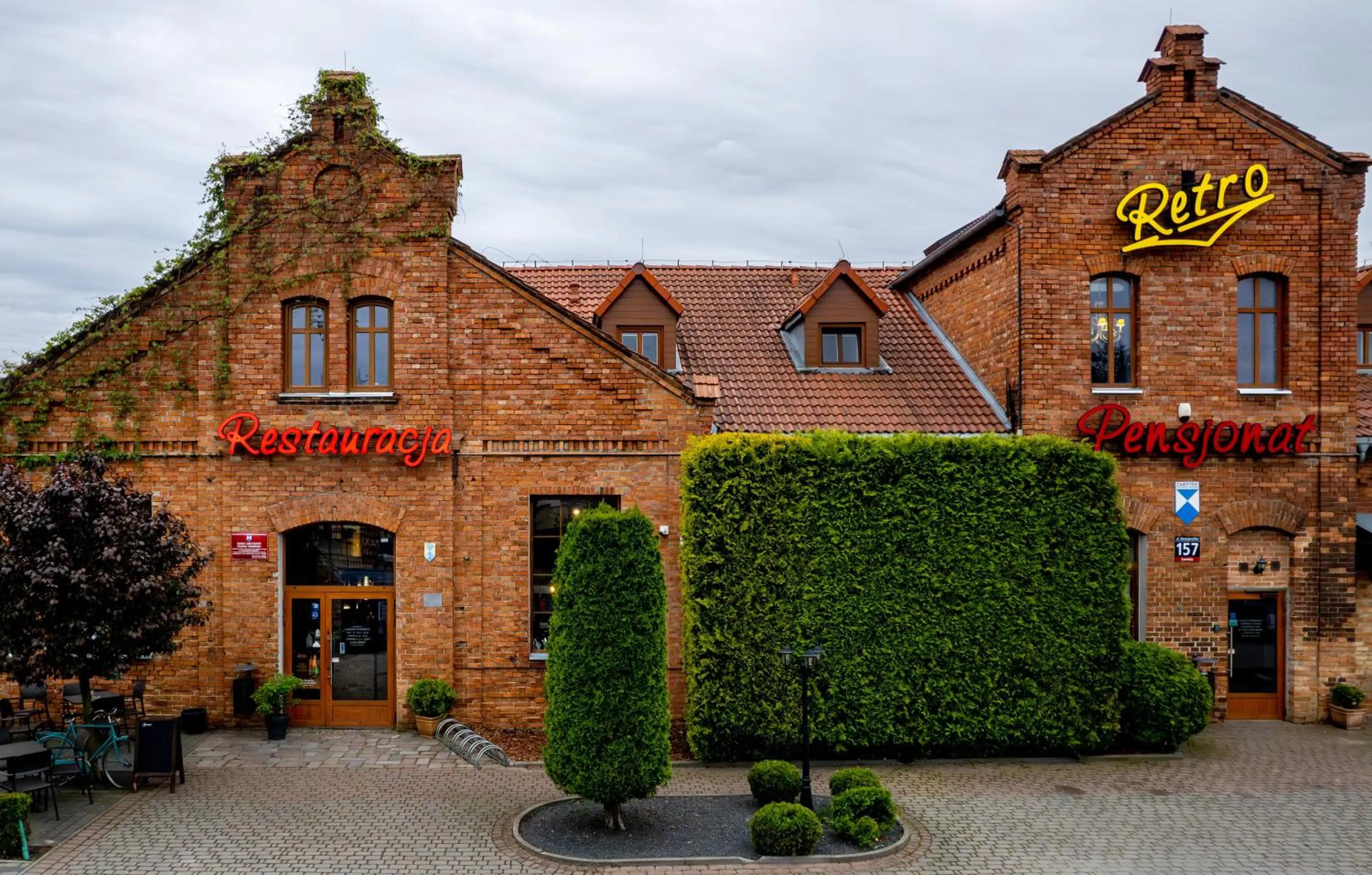 Property building in Pensjonat Retro