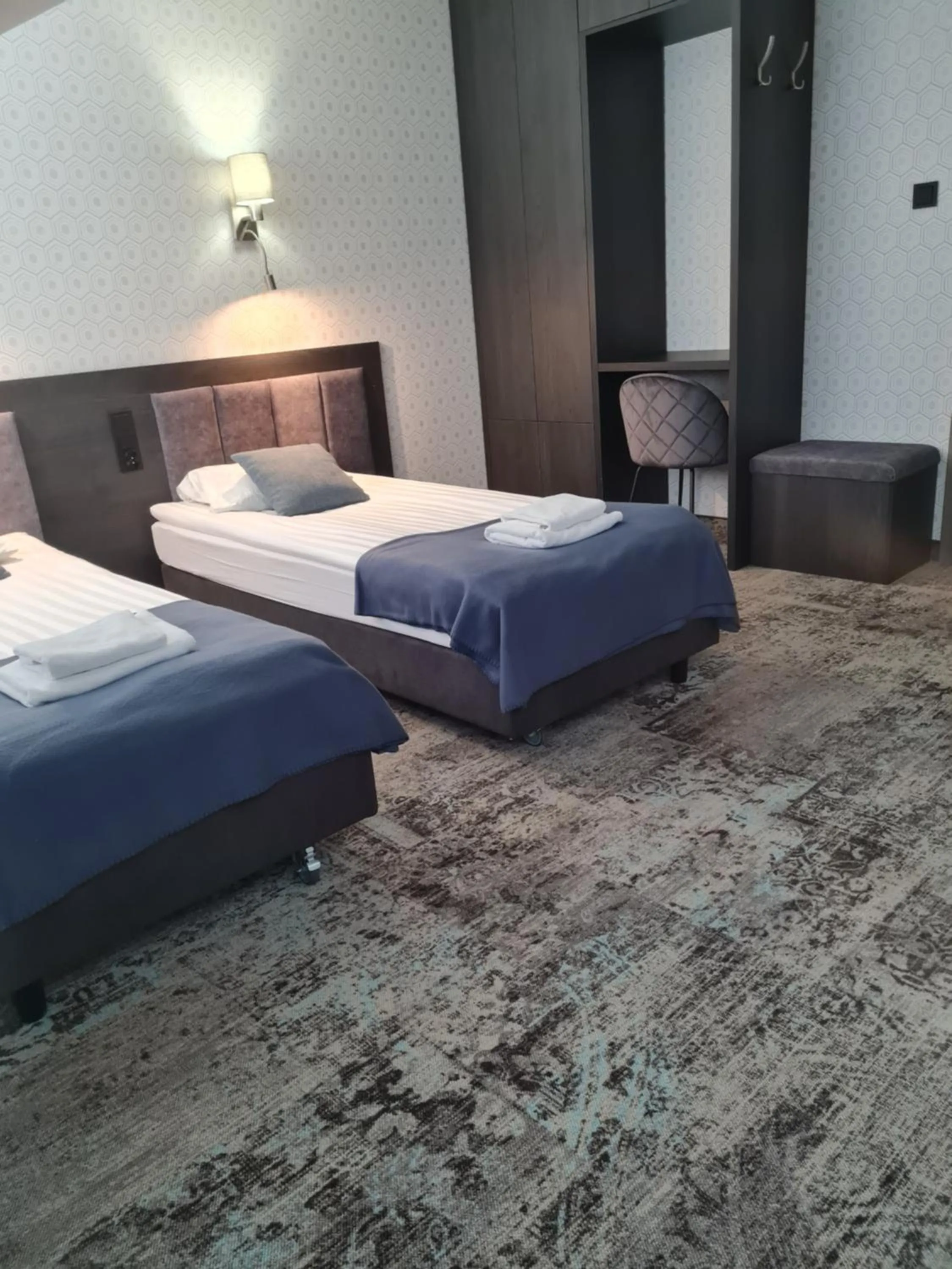 Bed in Pensjonat Retro