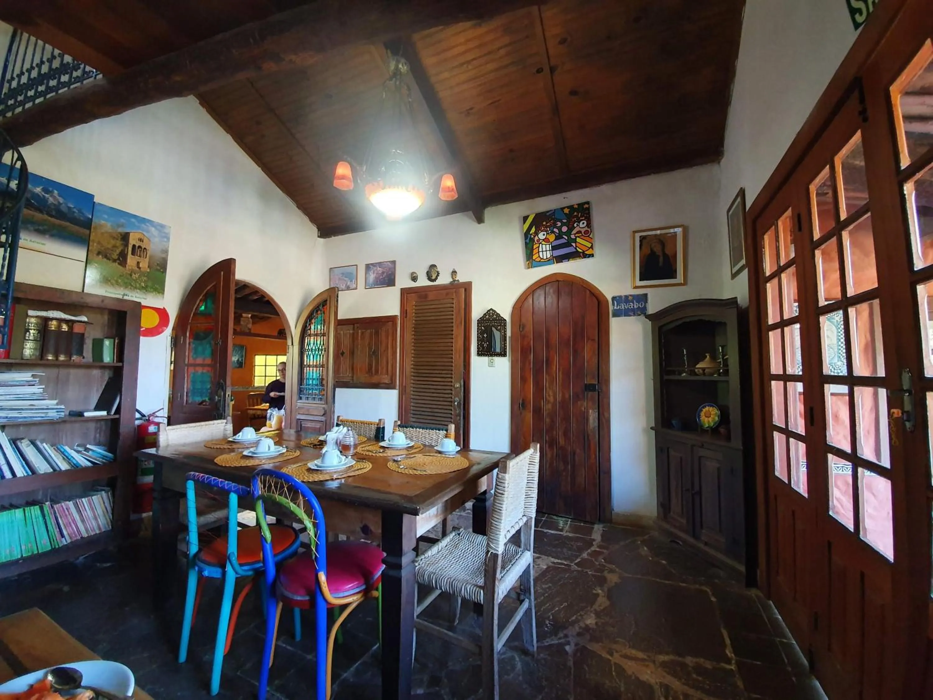 Dining area in Capricho Asturiano