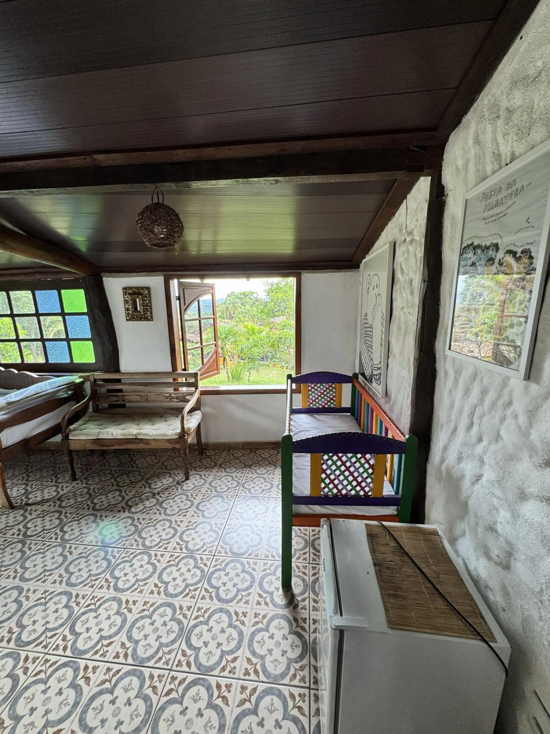 Living room in Capricho Asturiano