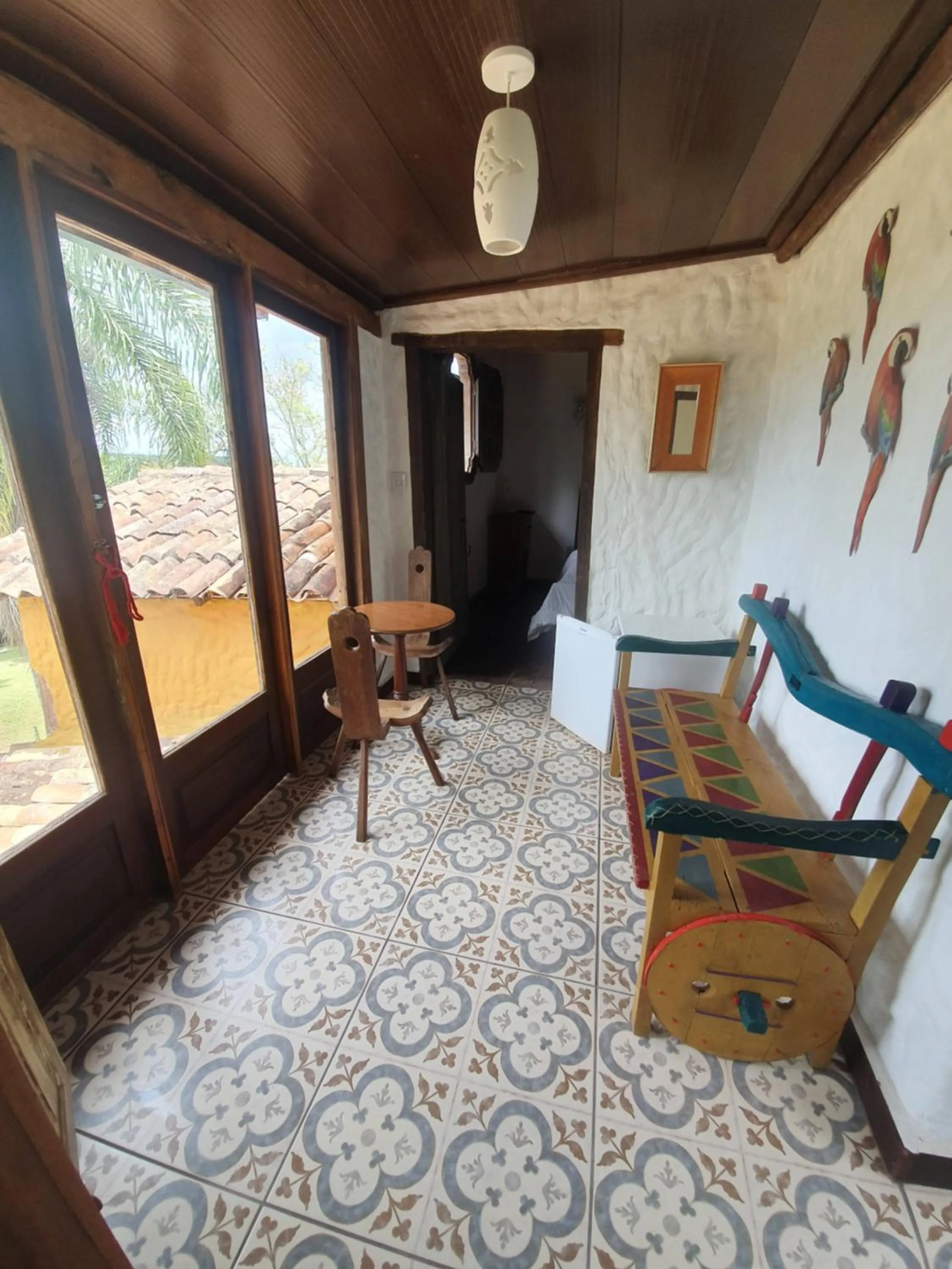 Living room in Capricho Asturiano