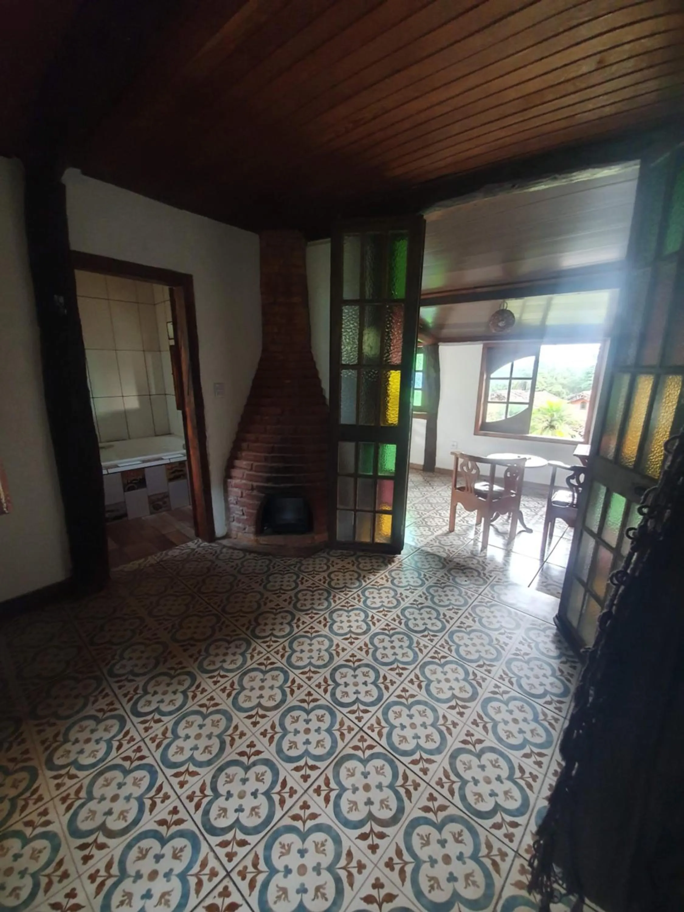 Seating area in Capricho Asturiano