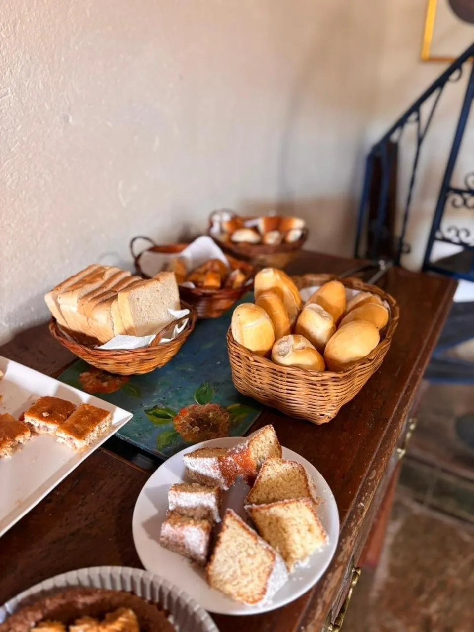 Buffet breakfast in Capricho Asturiano