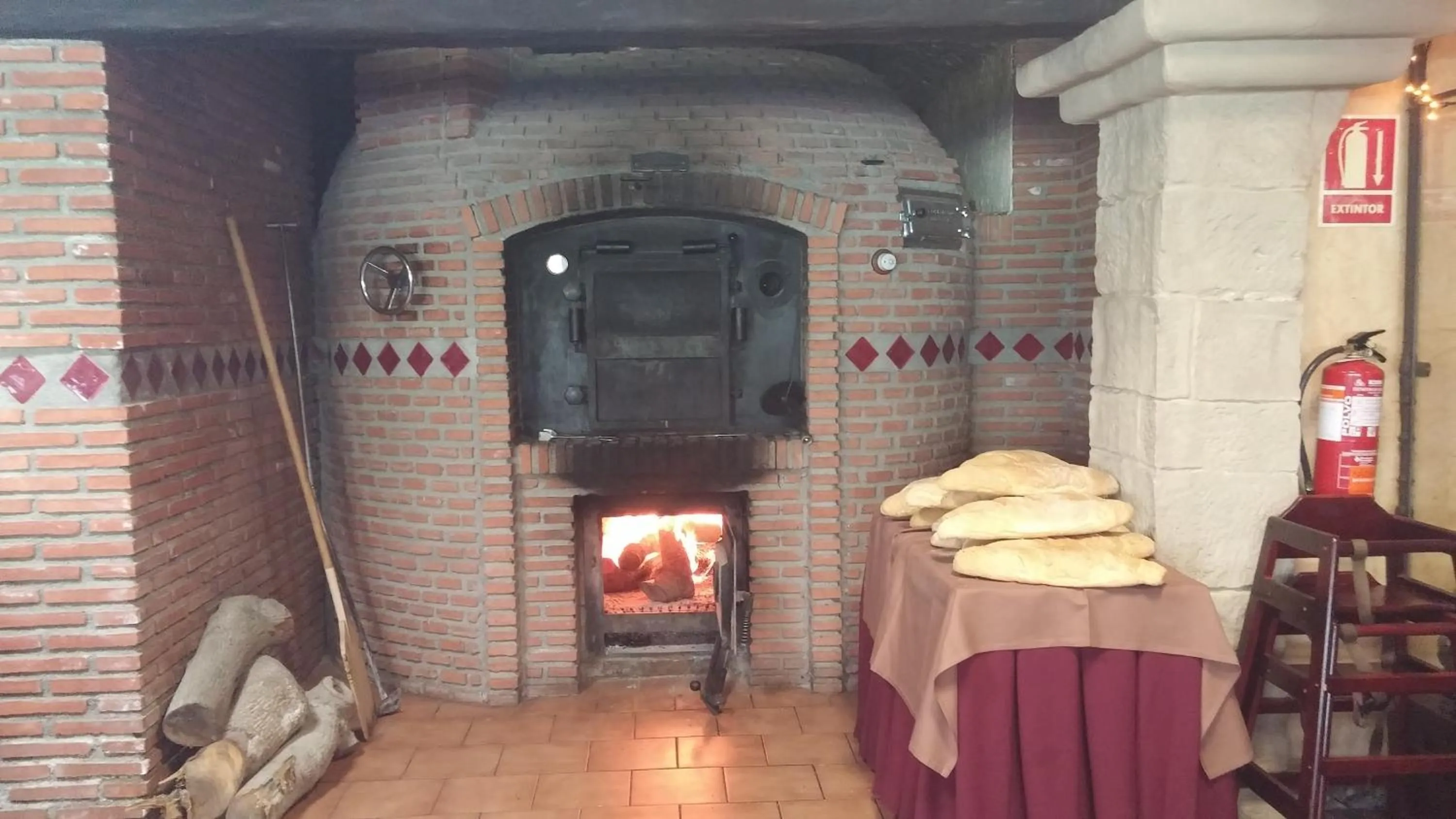 Food close-up in Hotel La Brasa