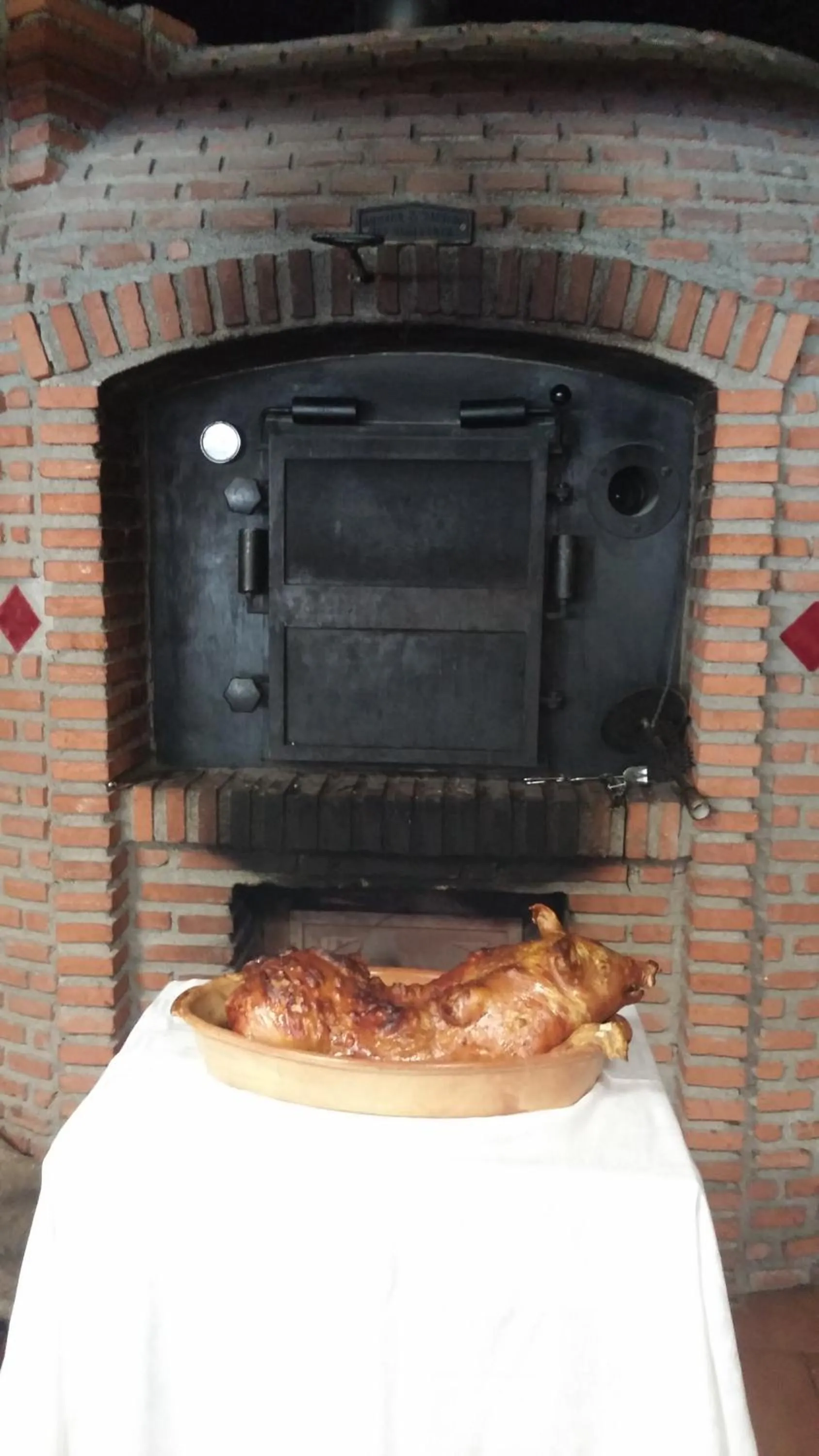 Food close-up in Hotel La Brasa