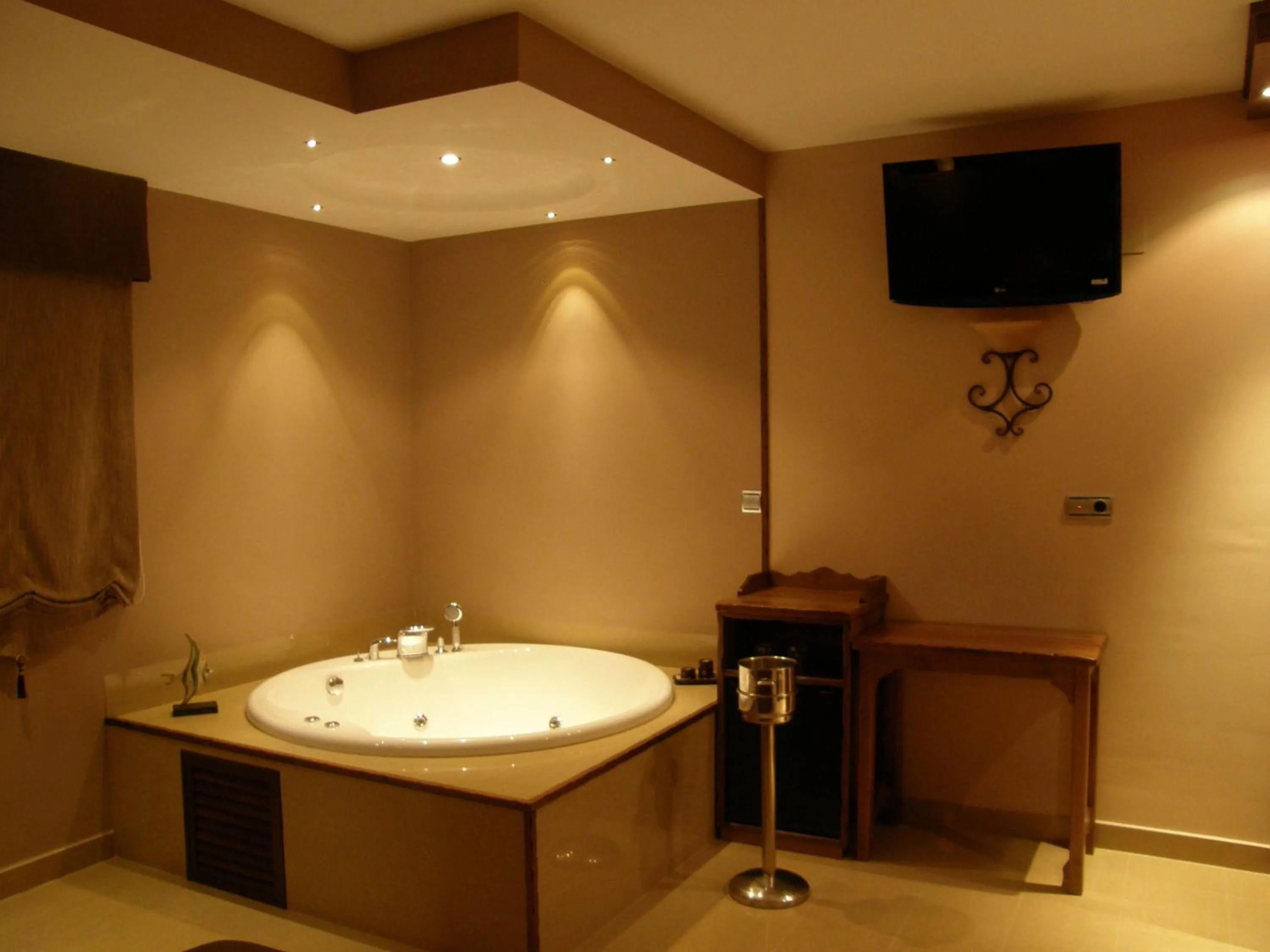 Decorative detail, TV/Entertainment Center in Hotel La Brasa