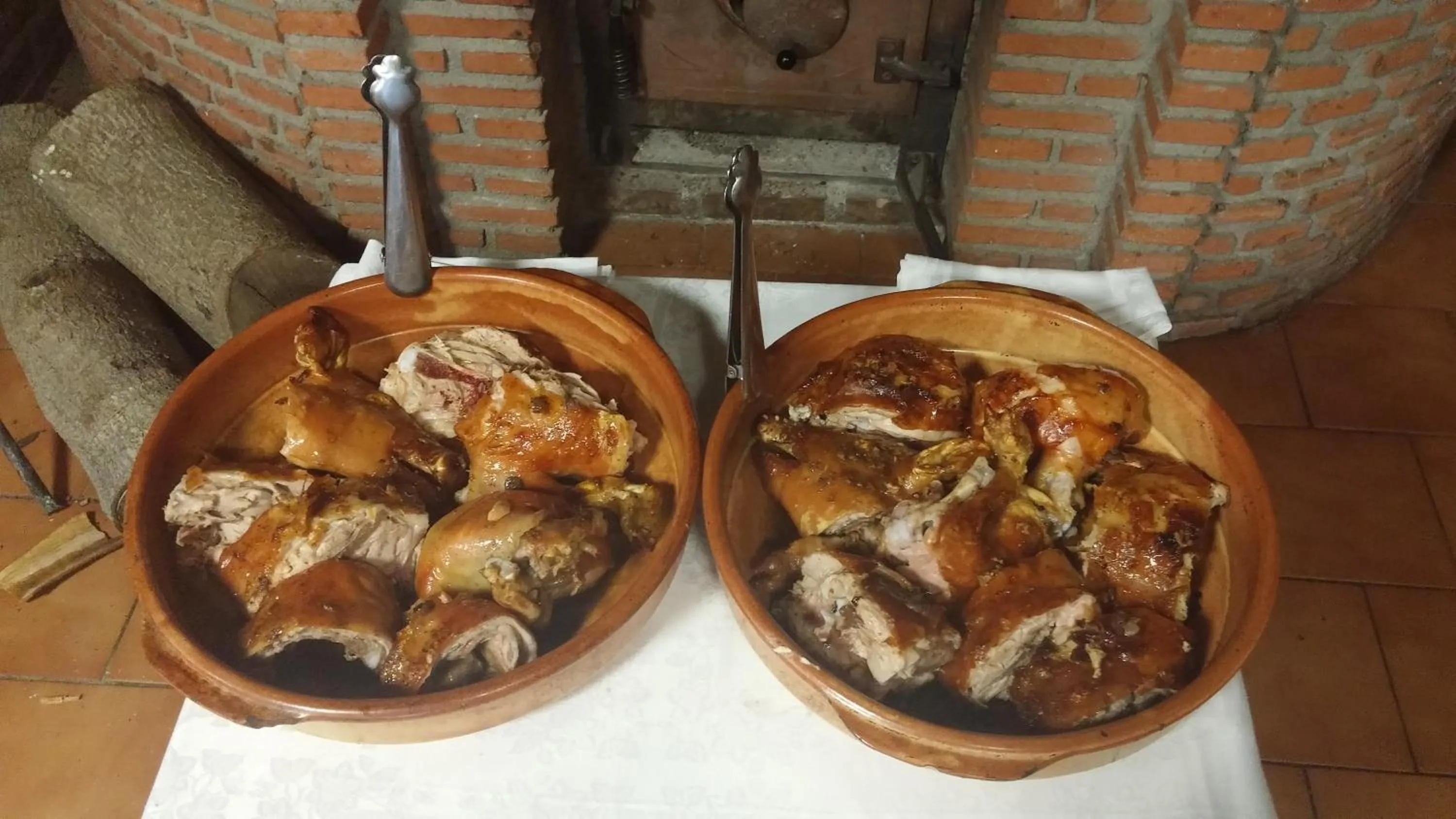 Food close-up in Hotel La Brasa