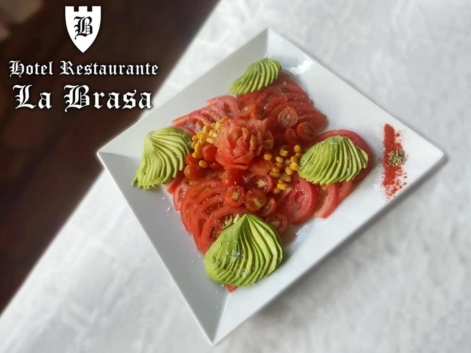 Food close-up in Hotel La Brasa