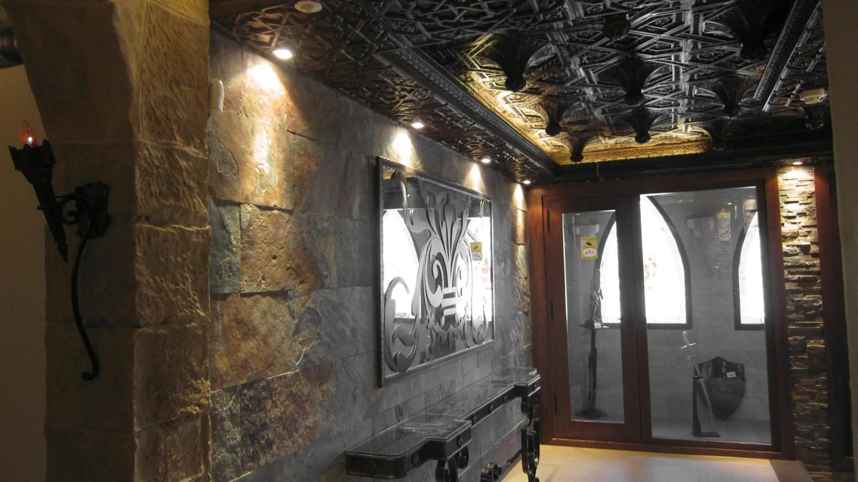 Decorative detail in Hotel La Brasa