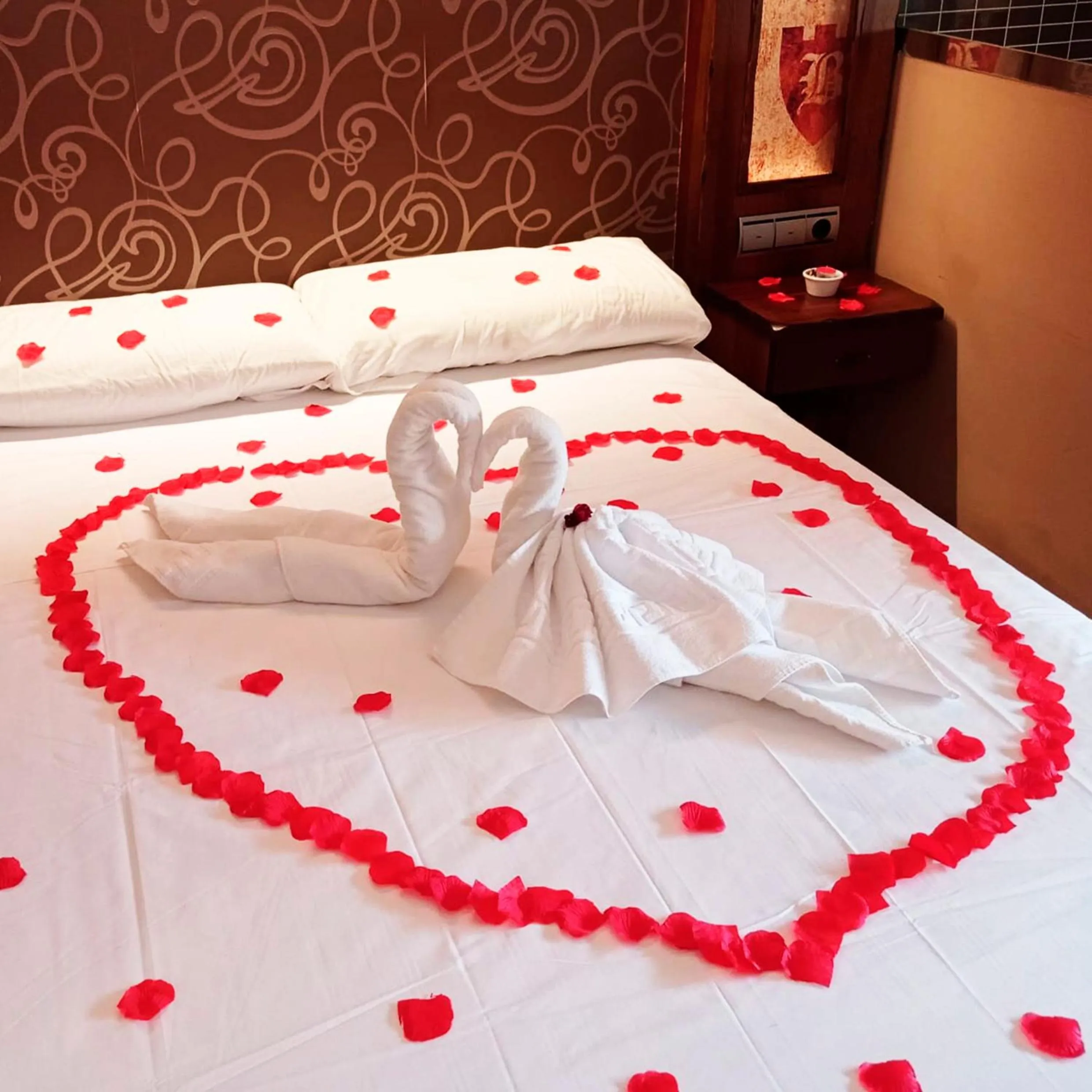 Bed in Hotel La Brasa