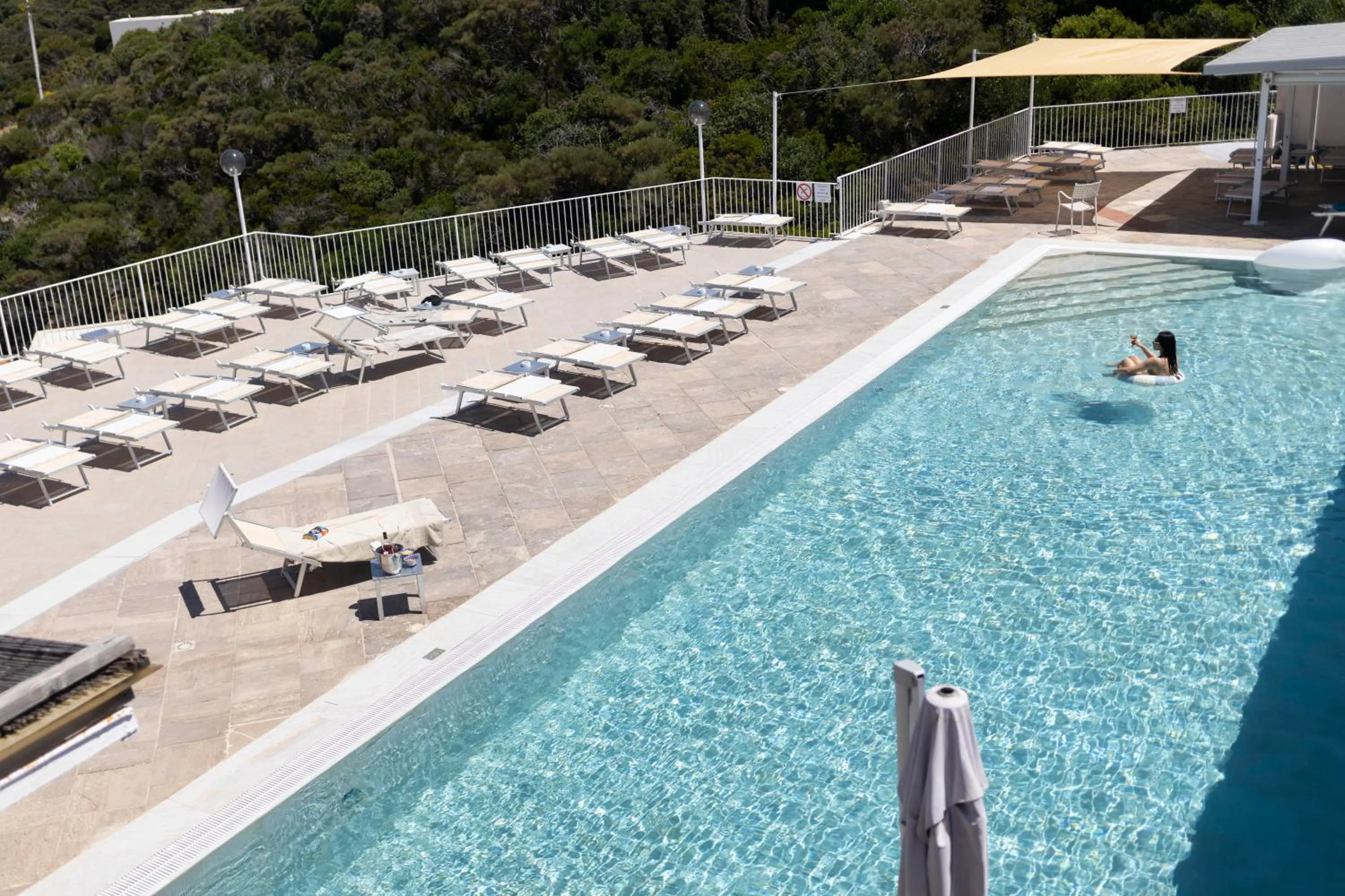 Swimming pool in Hotel Chiaia Di Luna